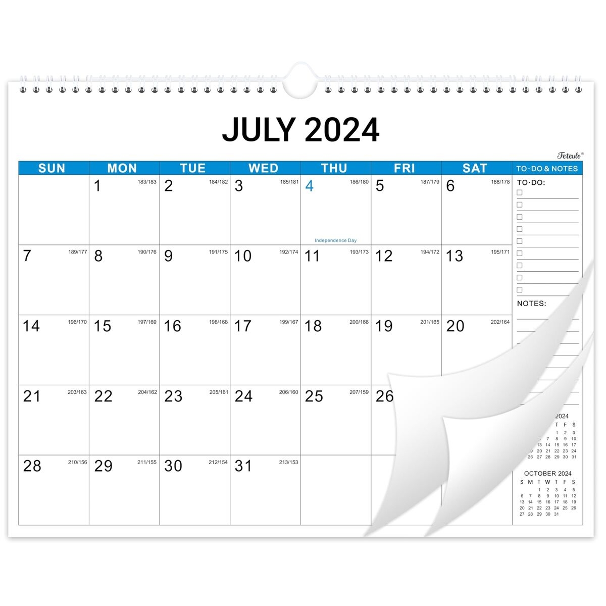 2024 2025 Wall Calendar 18 Months Wall Calendar From Jul 2024 