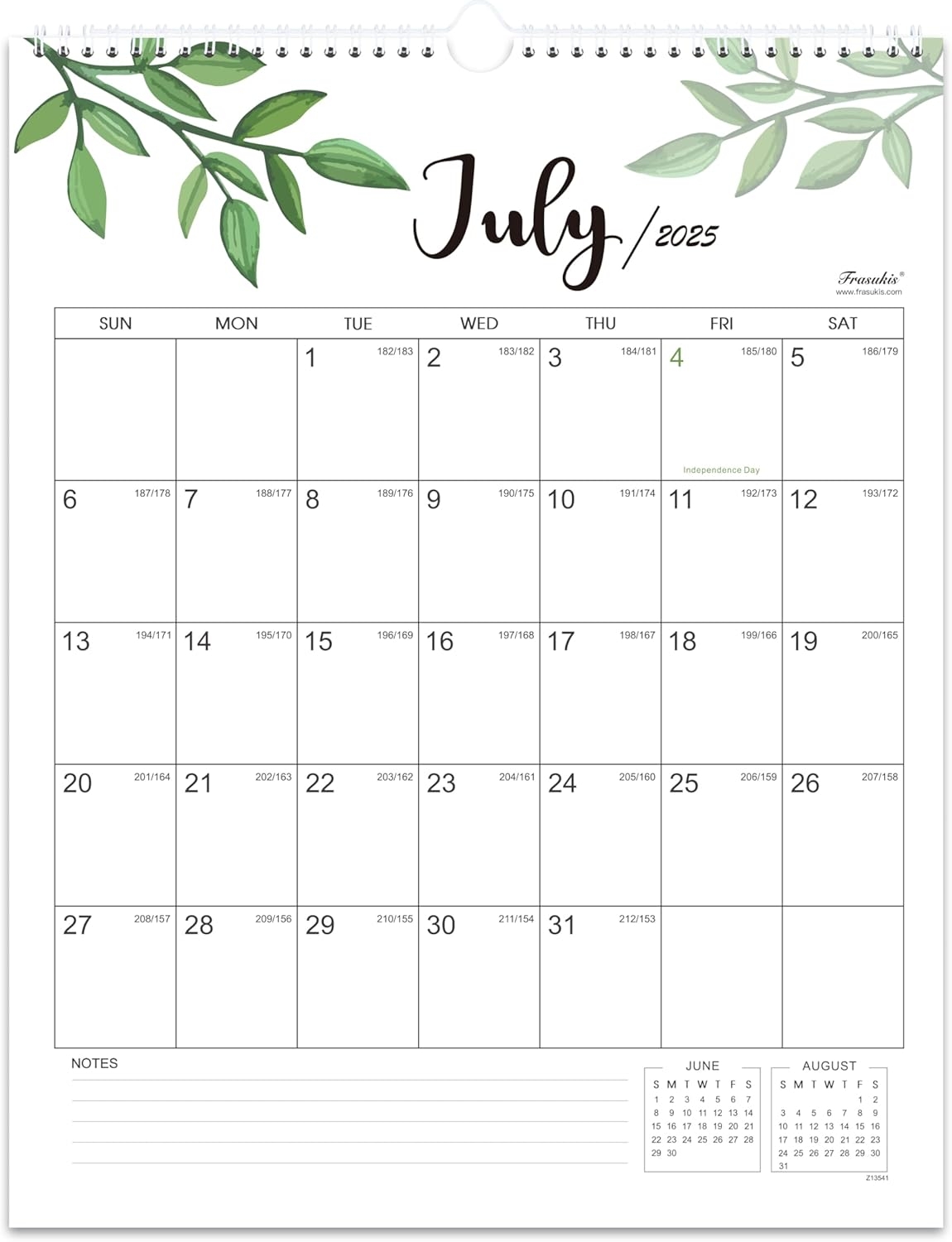 Julian Calendar July 2025