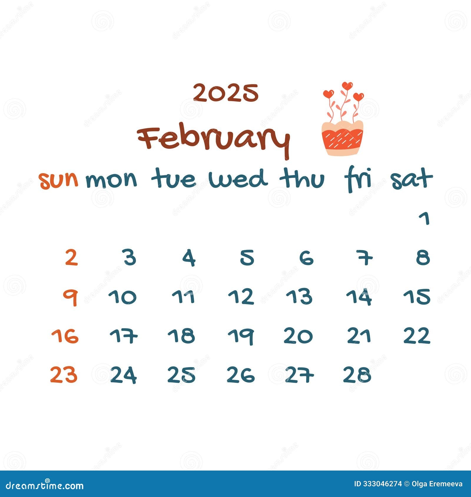 November 2025 Calendar In The Shape Of A Heart