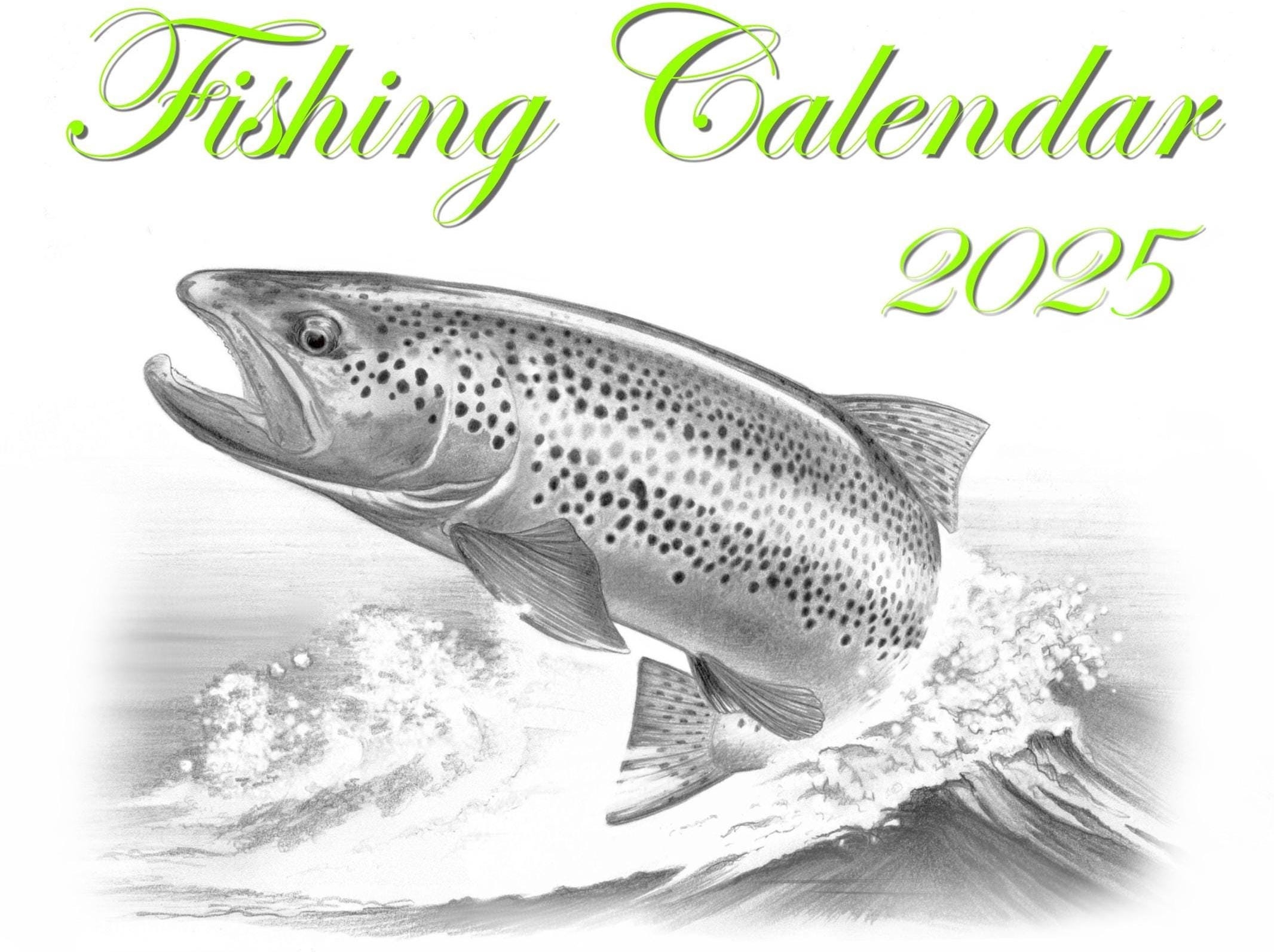 Fishing Calendar July 2025
