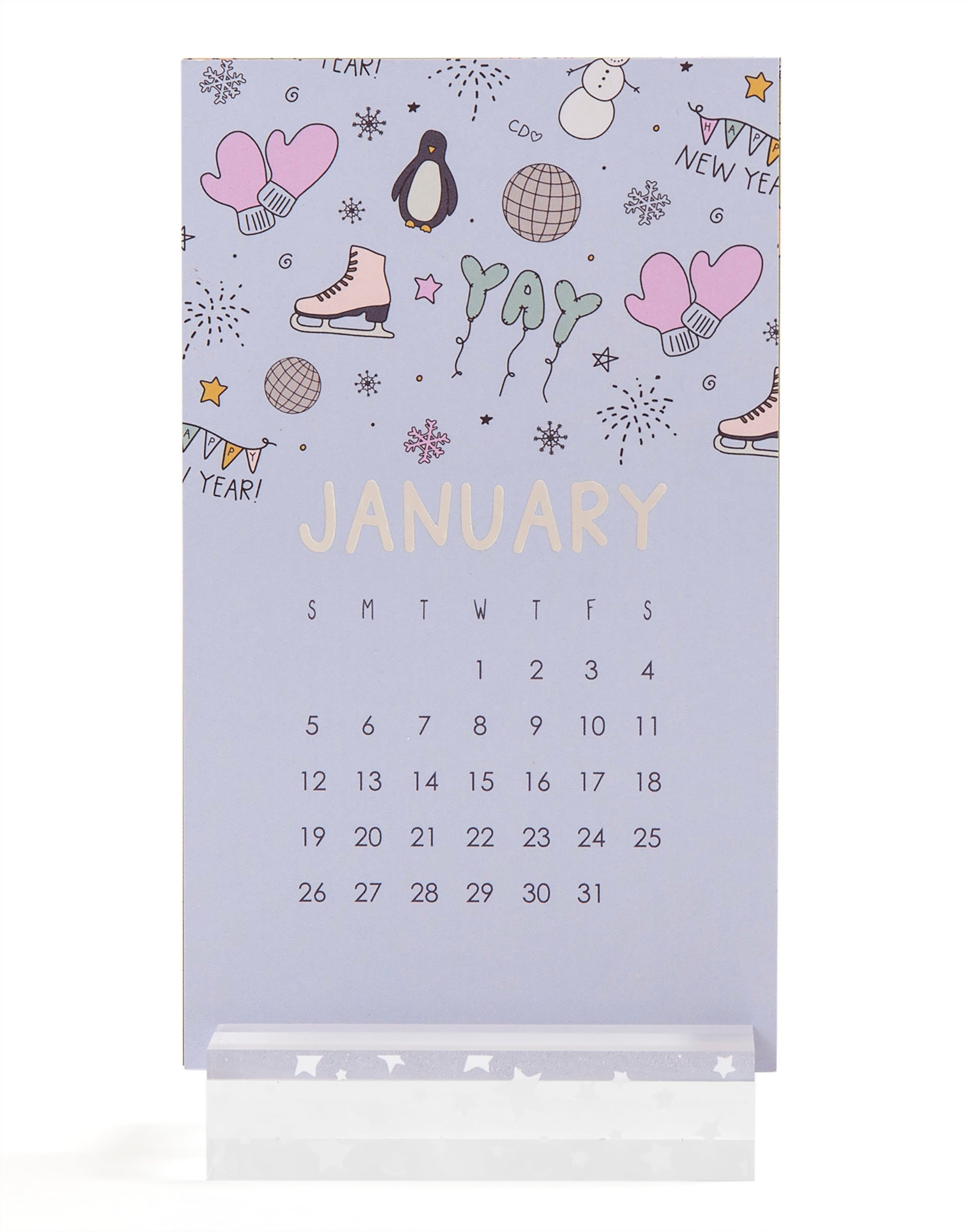 2025 Mini Desk Calendar Callie Danielle Shop