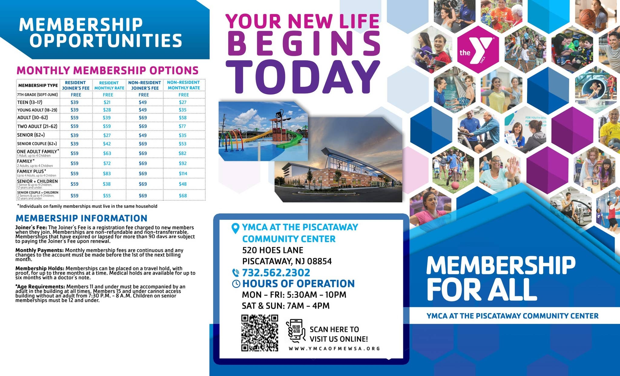 2025 Piscataway Membership Brochure By YMCA Of MEWSA Issuu