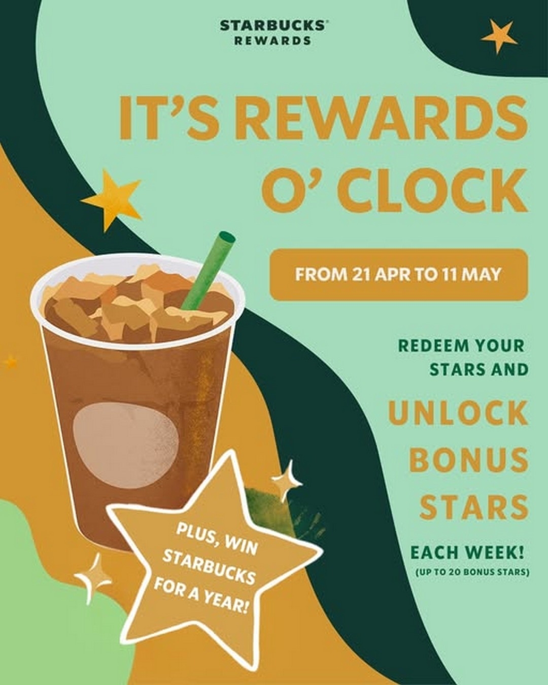 21 April 11 May 2025 Starbucks Singapore Redeem Stars And Win A 
