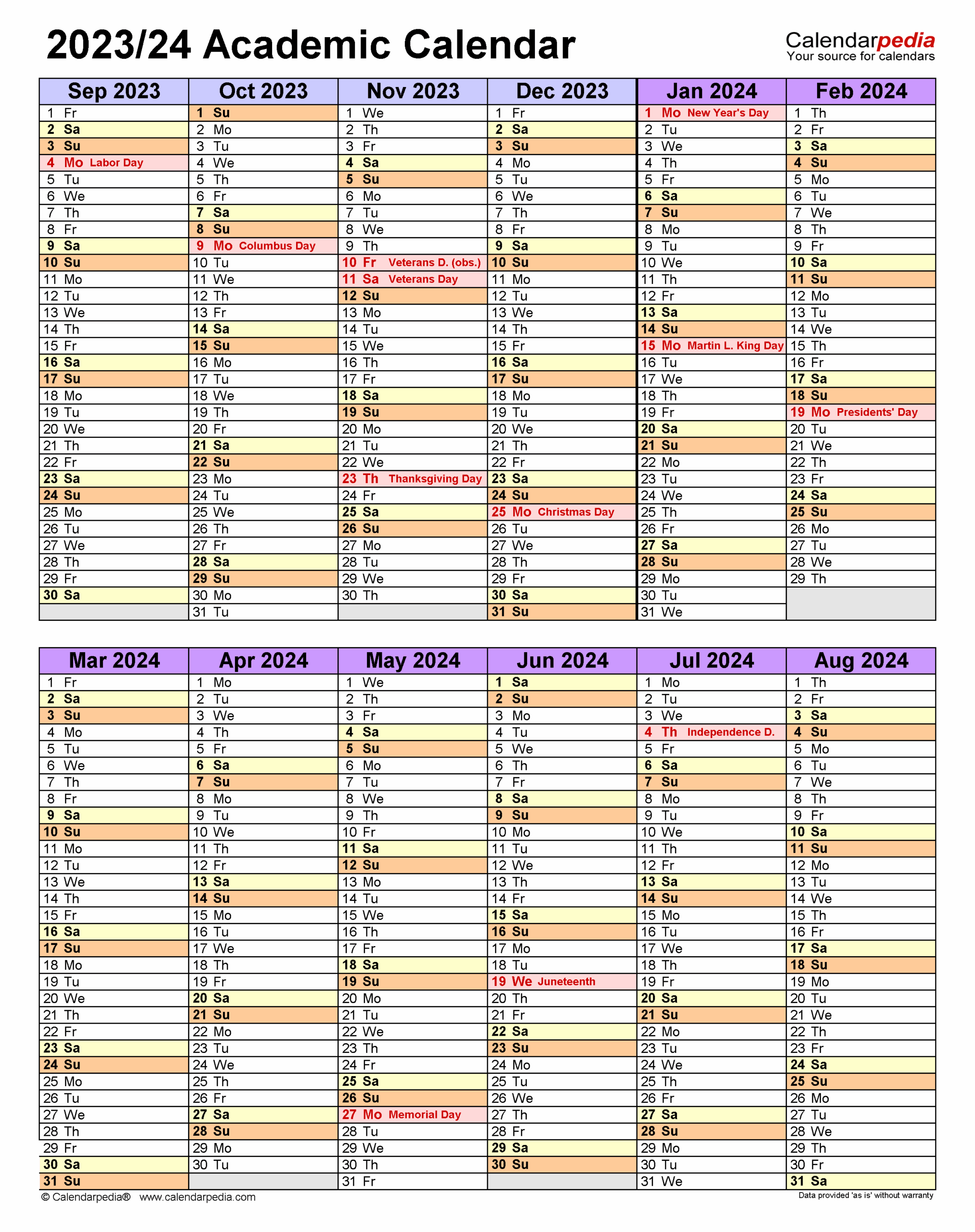 Sgu Academic Calendar August 2025