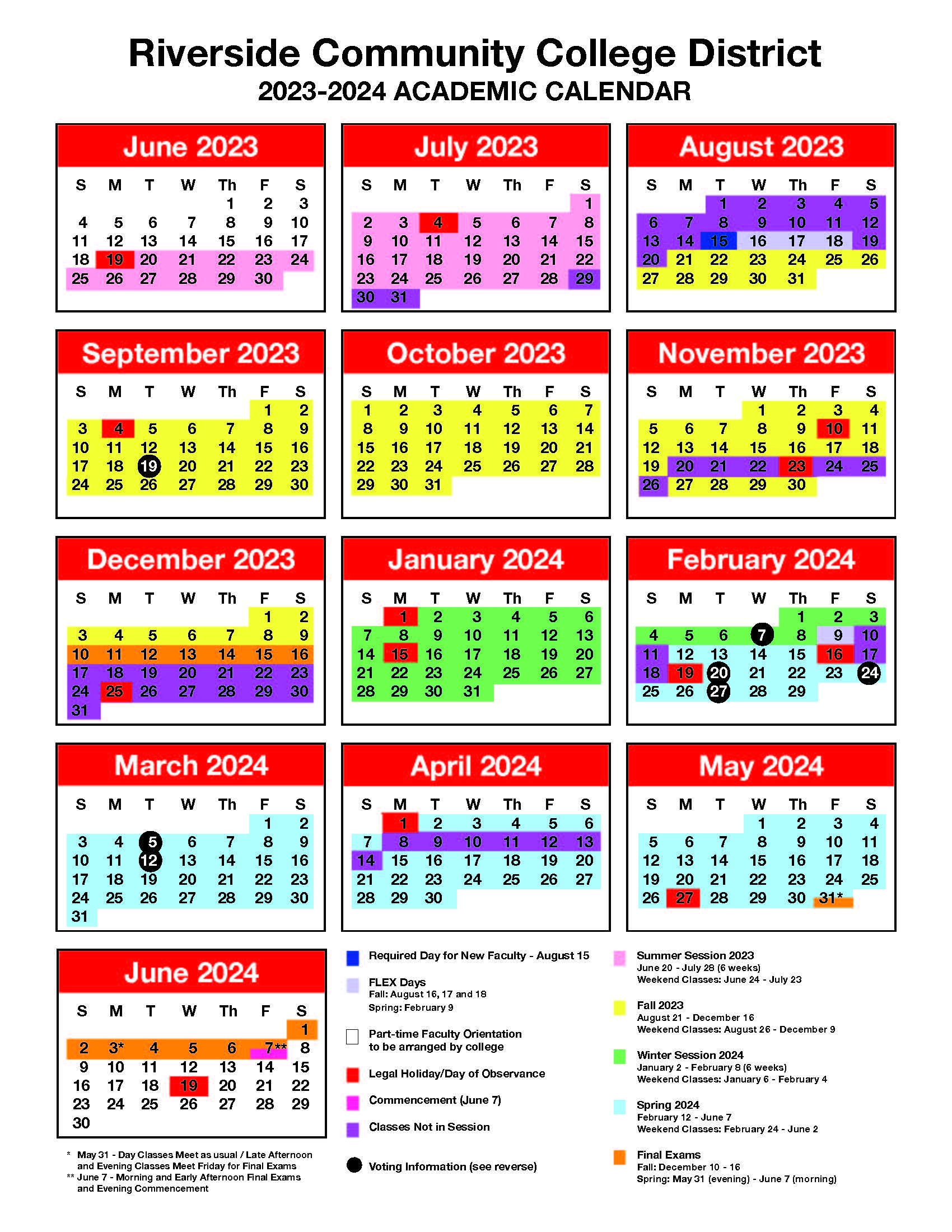 Academic Calendar August 2023 To July 2025
