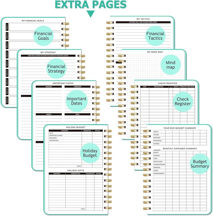 Amazon 2025 Calendar U0026 Budget Planner Modern Wall Calendar 