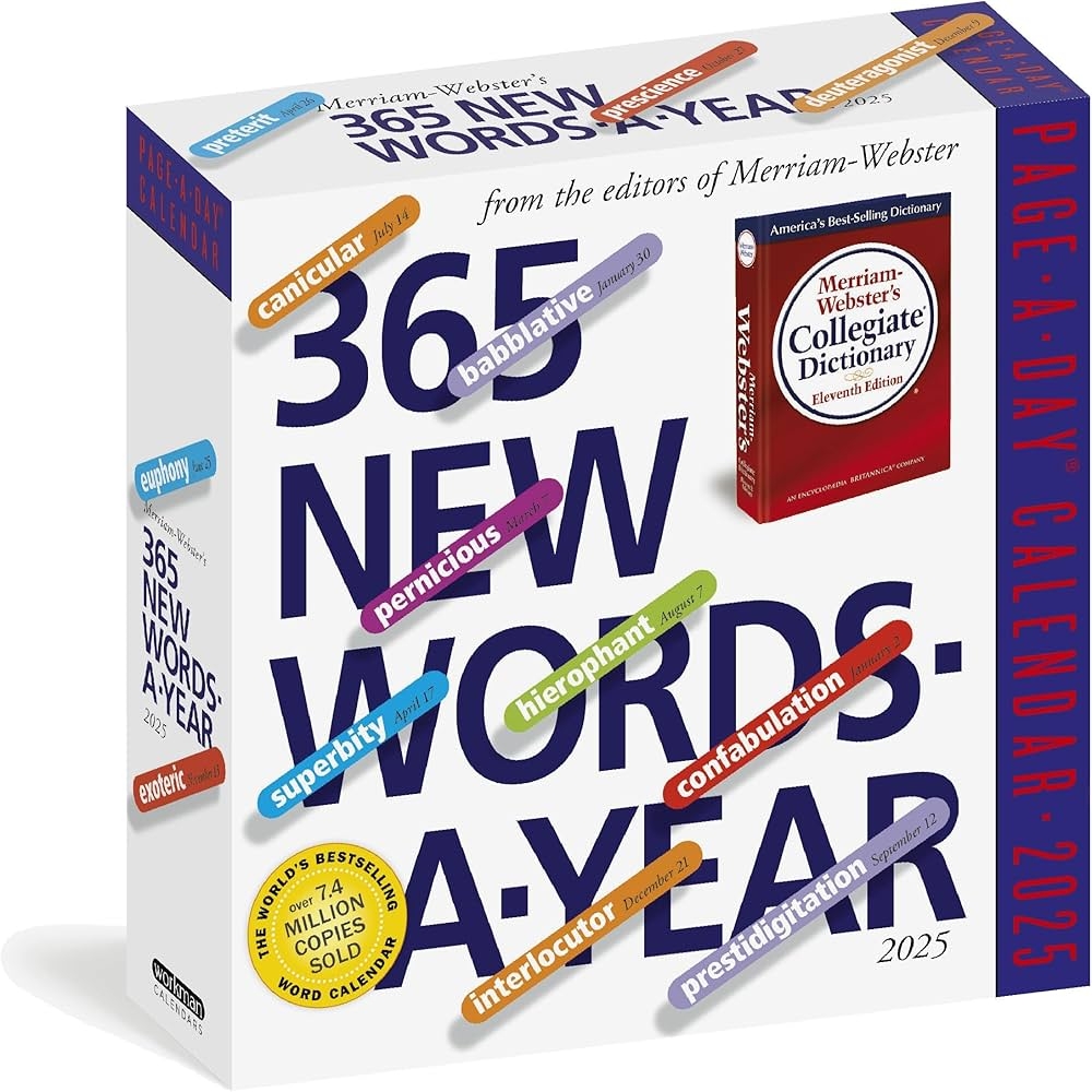 Word Calendar July 2025