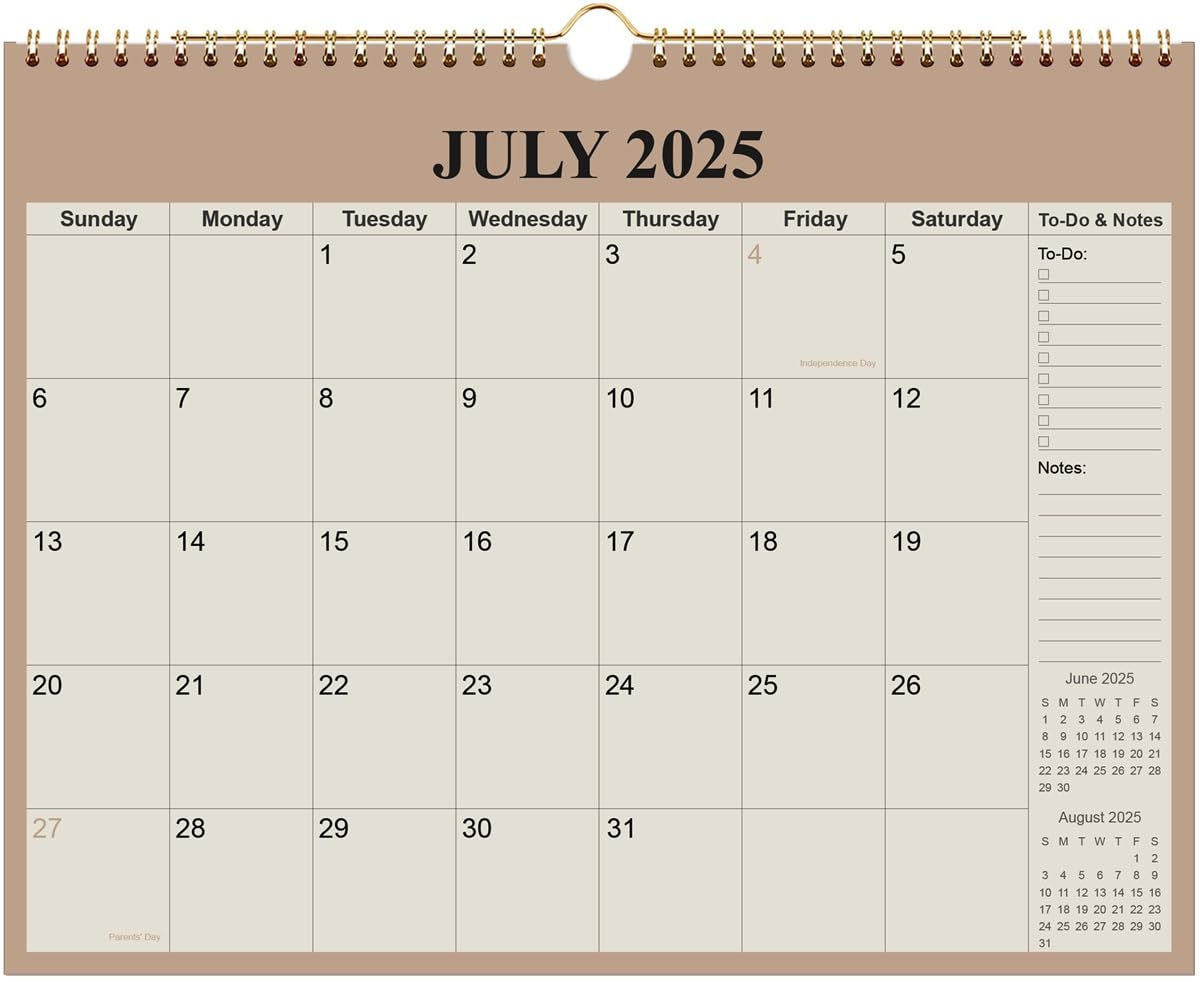 Earning Calendar July 2025
