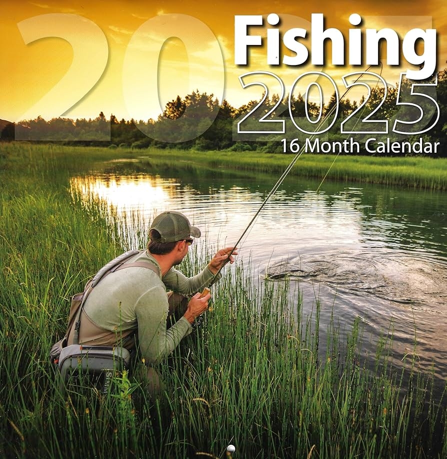 Bachmann Press 2025 Fishing Full Size Wall Calendar For Planning Scheduling And Organizing Amazon co uk Stationery U0026 Office Supplies