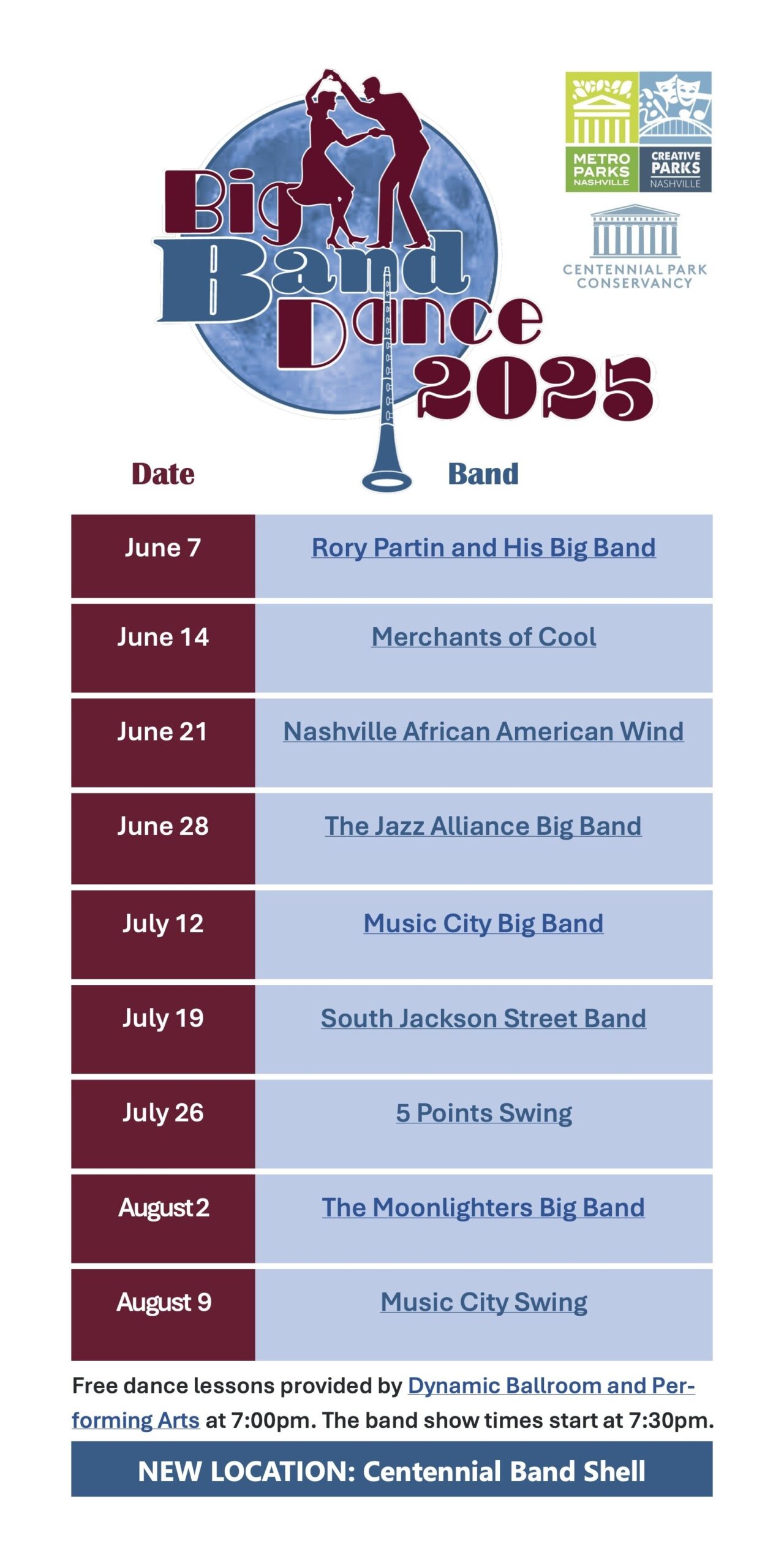 Nashville Event Calendar July 2025