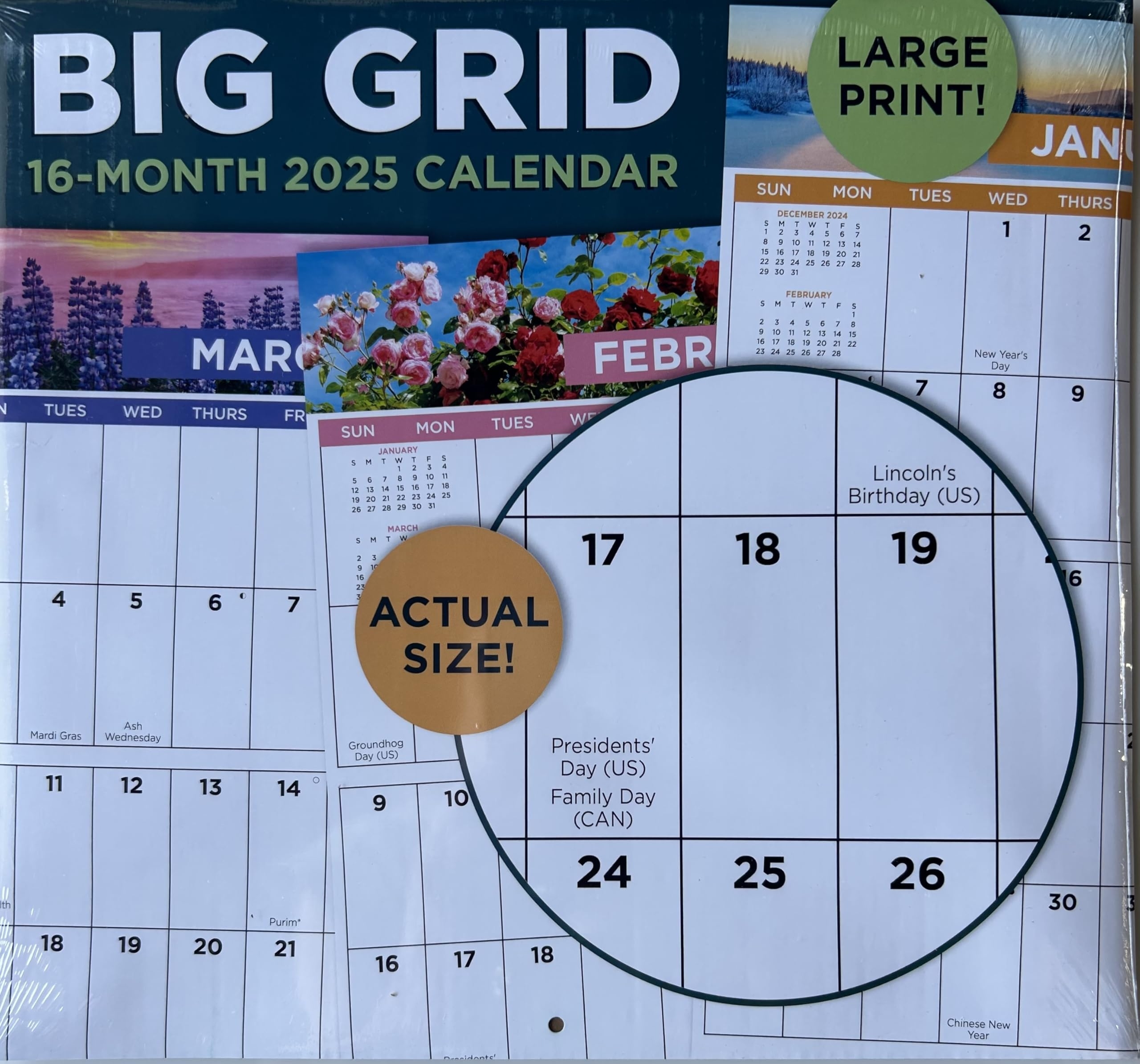 September 2025 Calendar Big