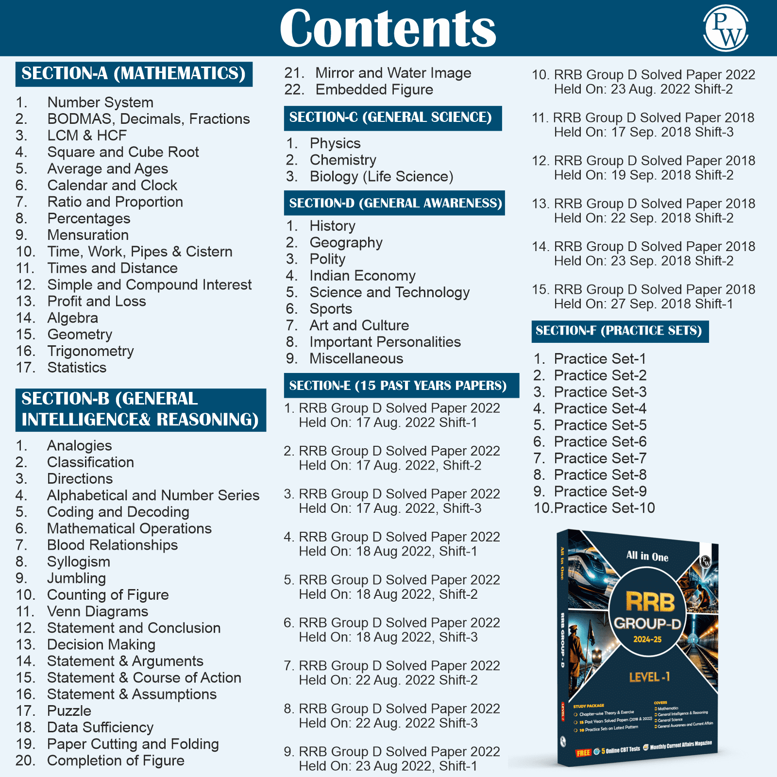 Buy Best Books For Entrance And Government Exams