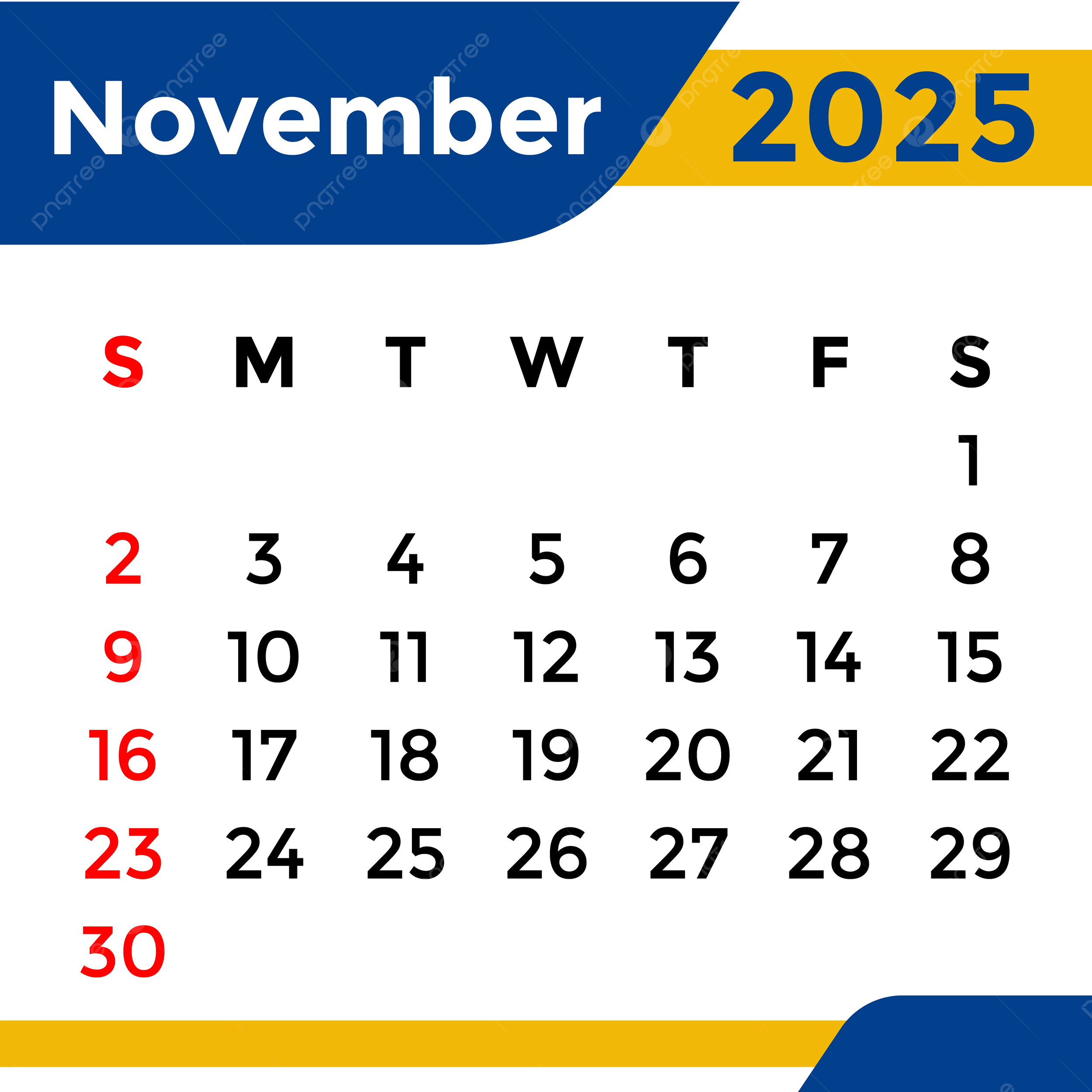 Wiki November 2025 Calendar