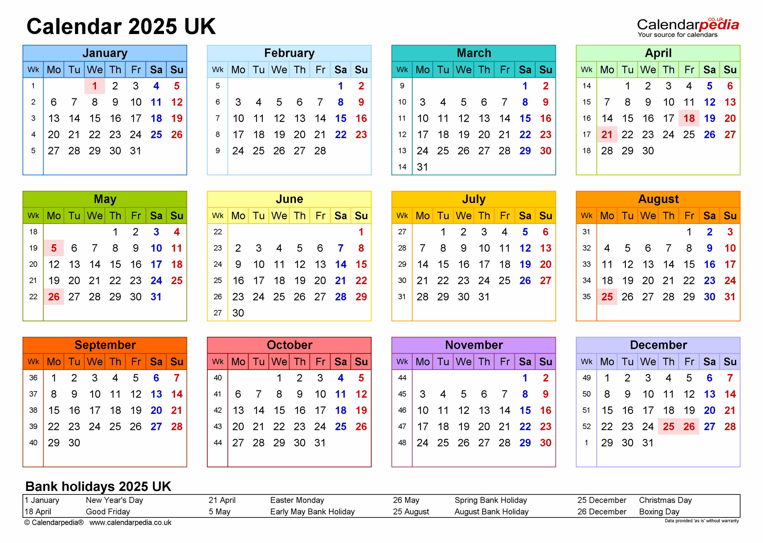 December 2025 Calendar Editable Word