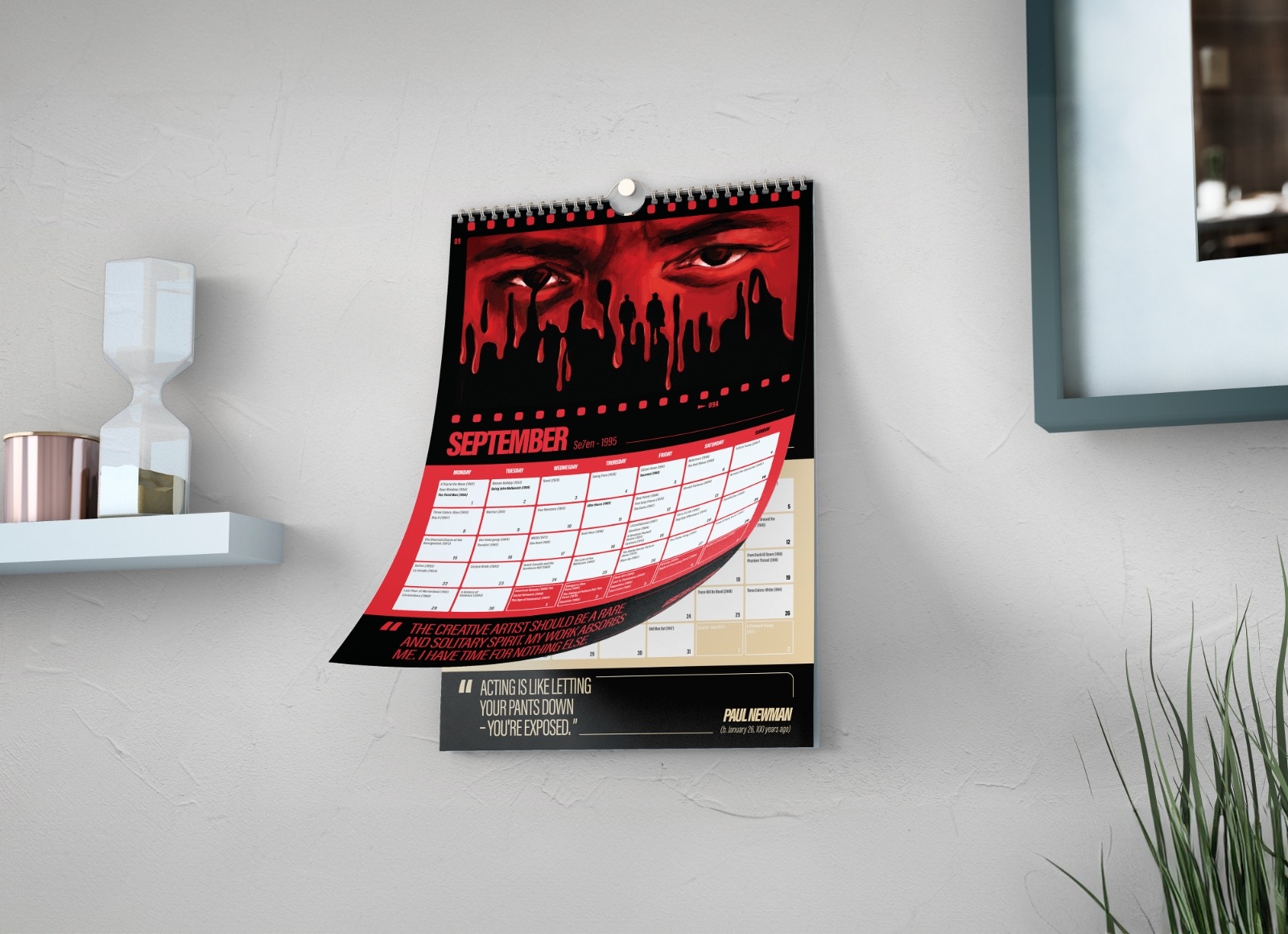 Cu0026B 2025 FILM CALENDAR LIMITED EDITION Cinephilia U0026 Beyond