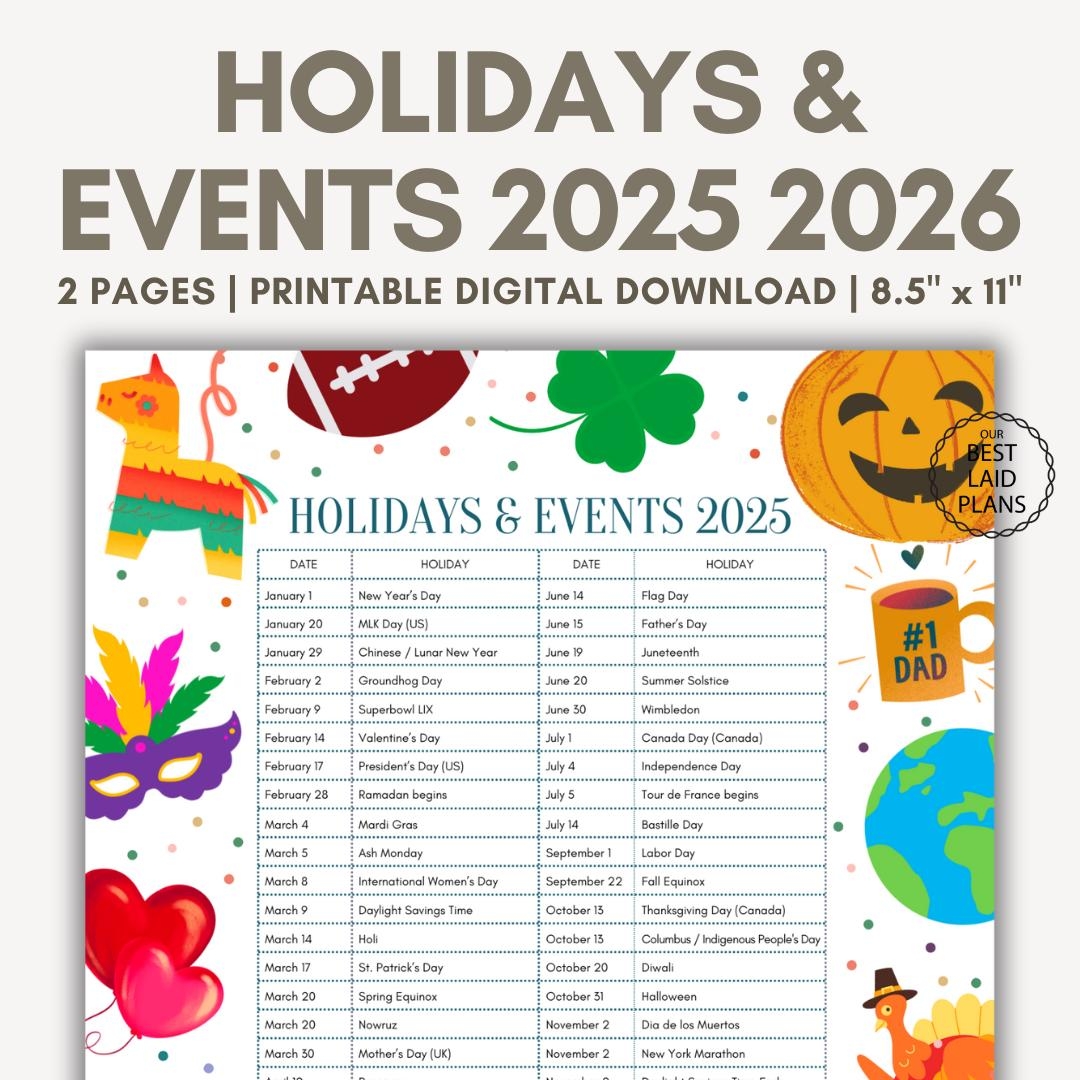 December Events Calendar 2025 New Teacher