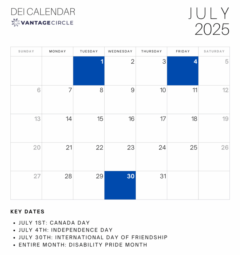 DEI Calendar 2025 Key Dates For Celebrating Diversity And Inclusion At Work