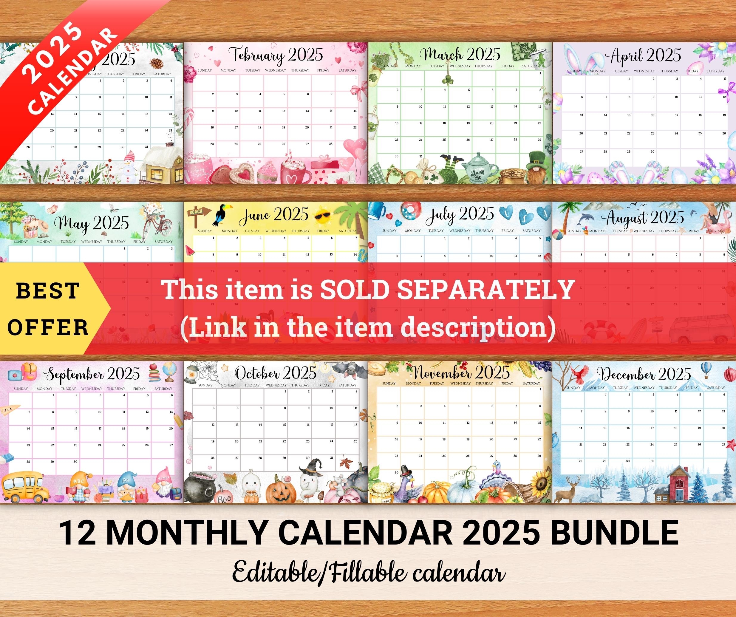 EDITABLE September 2025 Calendar Beautiful U0026 Cozy Fall Autumn Printable Kids School Schedule Classroom Calendar Instant Download Etsy Australia