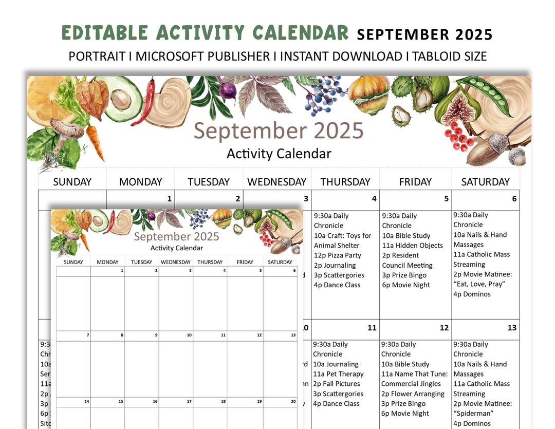 National Days September 2025 Calendar