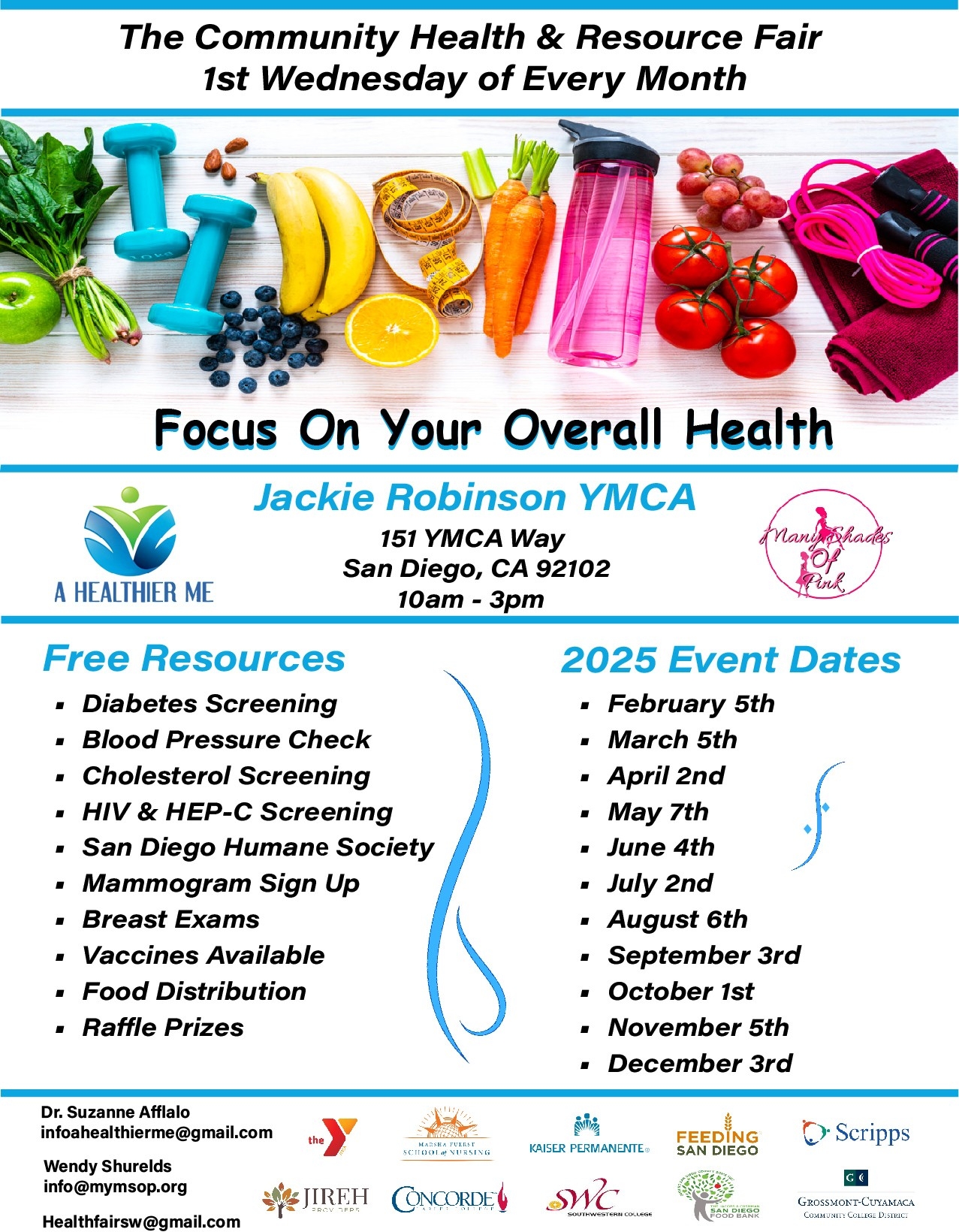 Event Series Monthly Community Health U0026 Resource Fair