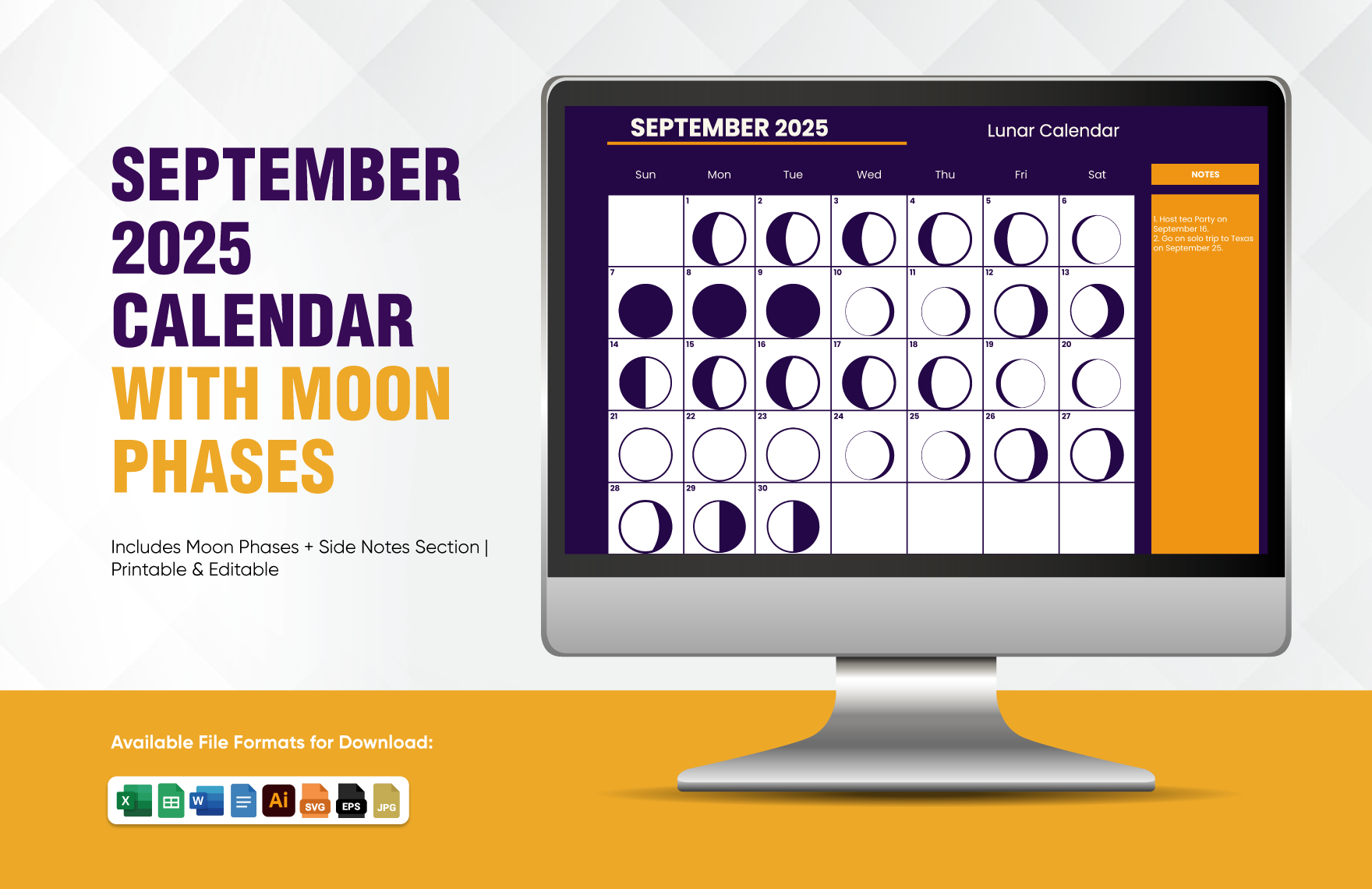 Free Editable Calendar Templates To Download