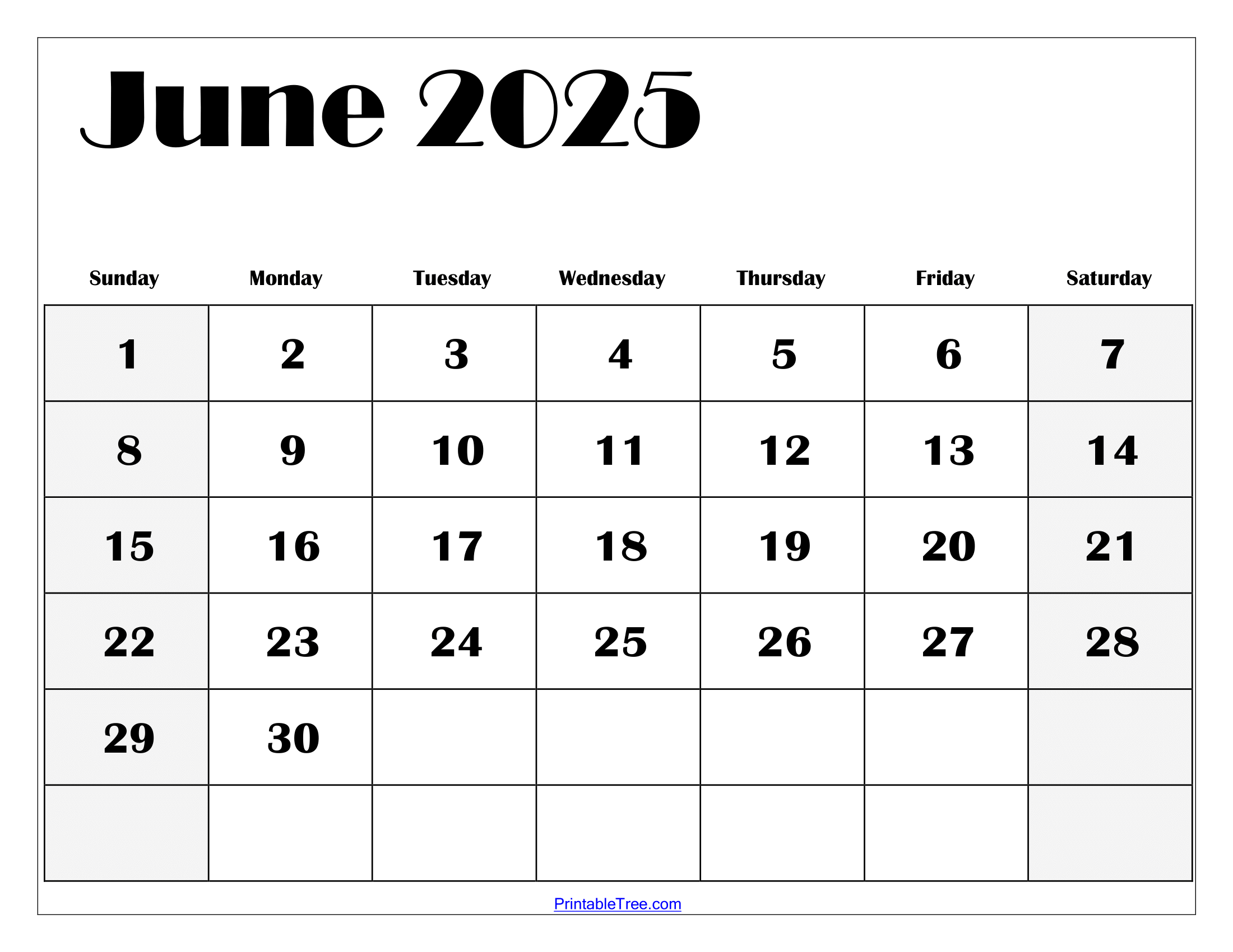 Editable July 2025 Calendar Word