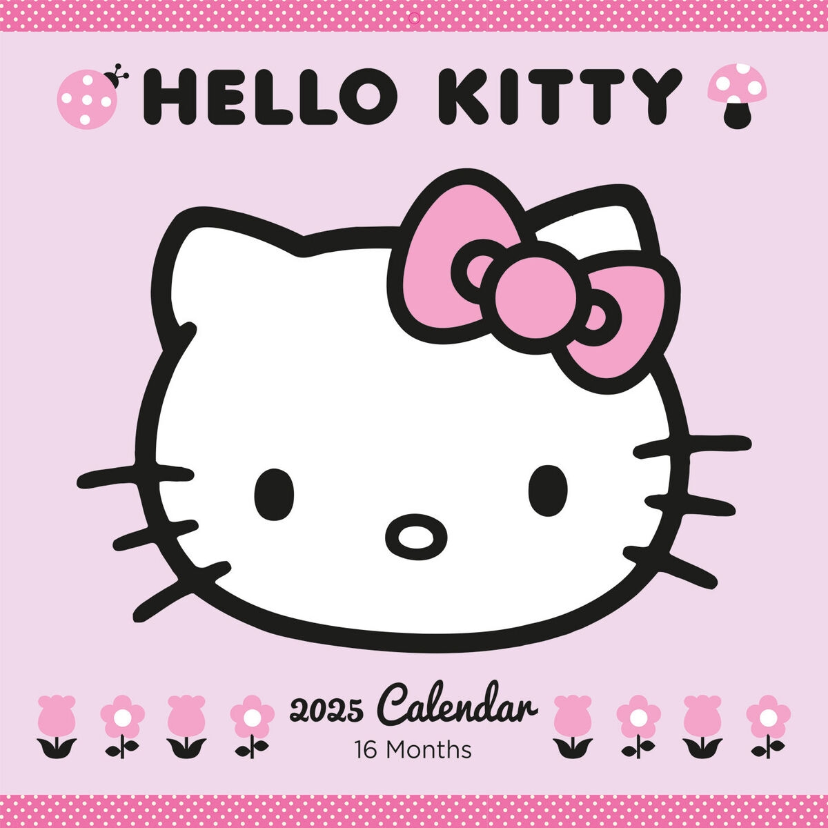 Hello Kitty 2025 Calendar Official 16 Month From Sept 2024 30 X 60cm