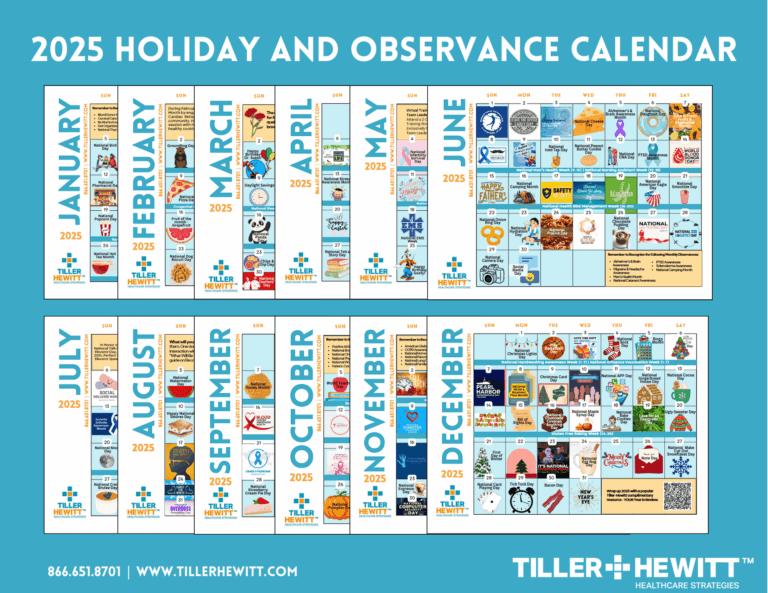 Holiday And Health Observance Calendar