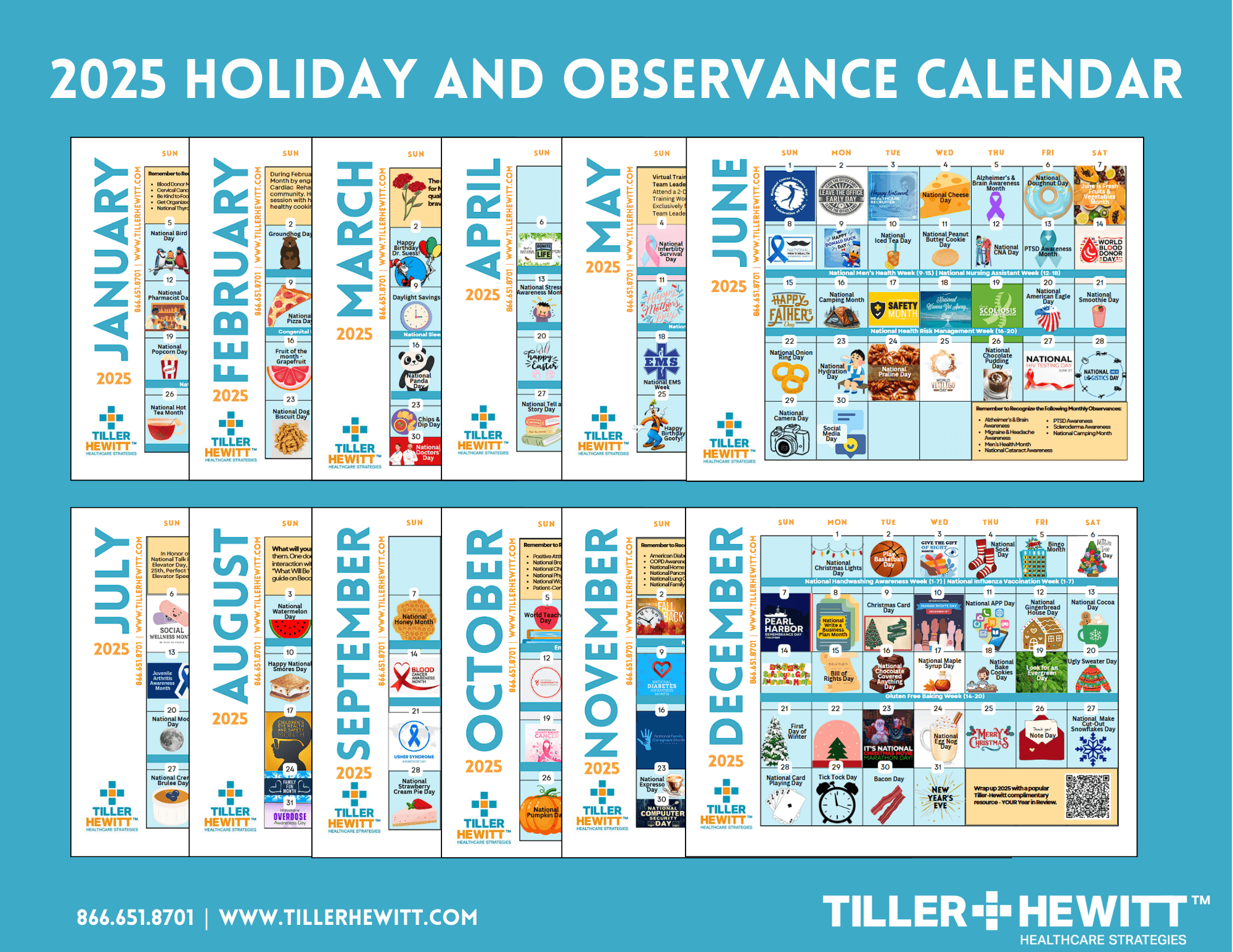 Holiday And Health Observance Calendar
