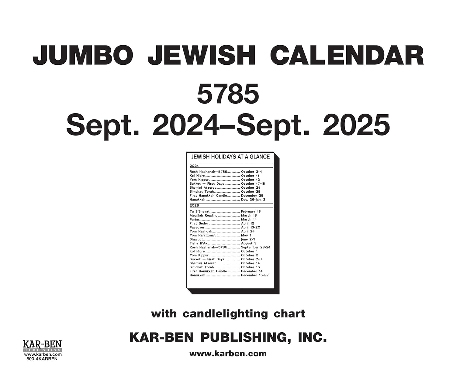 October 2025 Jewish Calendar
