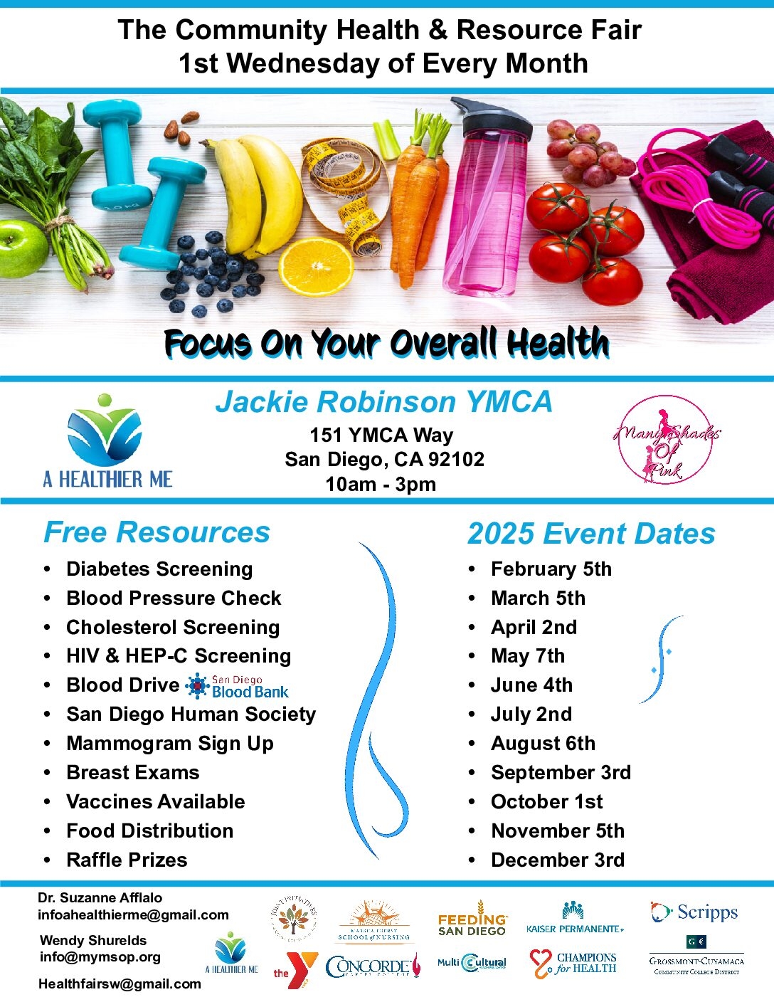 Monthly Community Health U0026 Resource Fair Events