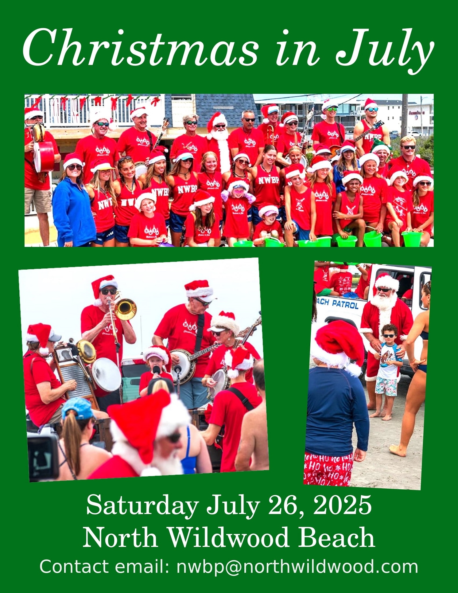 North Wildwood Christmas In July With Santa Claus The Wildwoods NJ