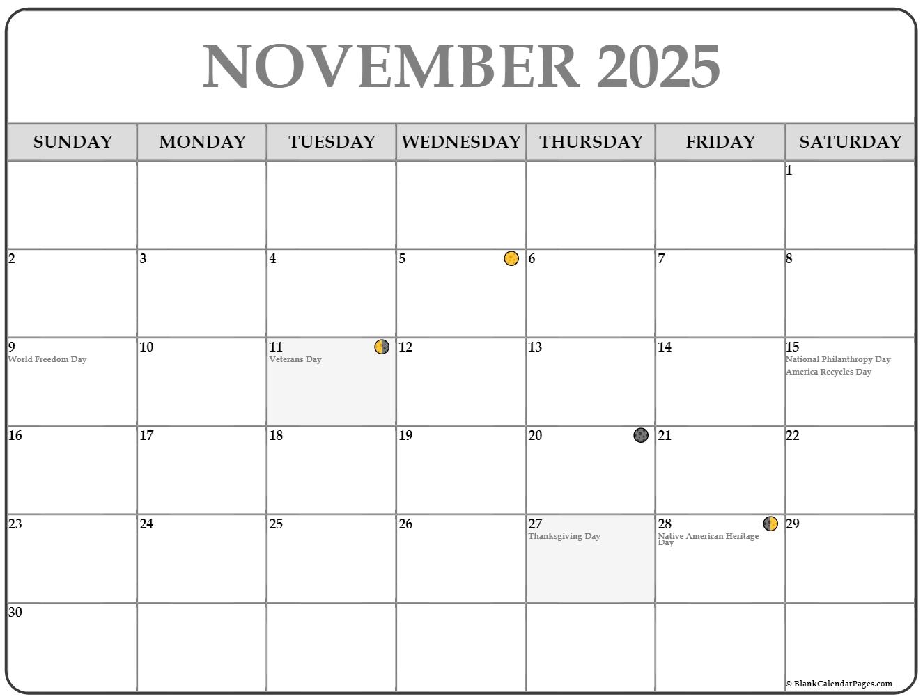 Lunar Calendar Haircut November 2025