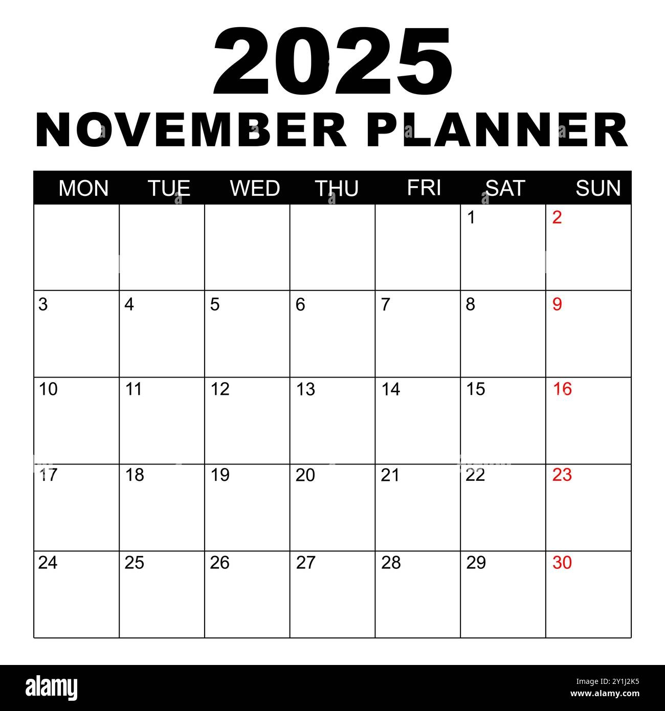 November 2025 Stock Vector Images Alamy