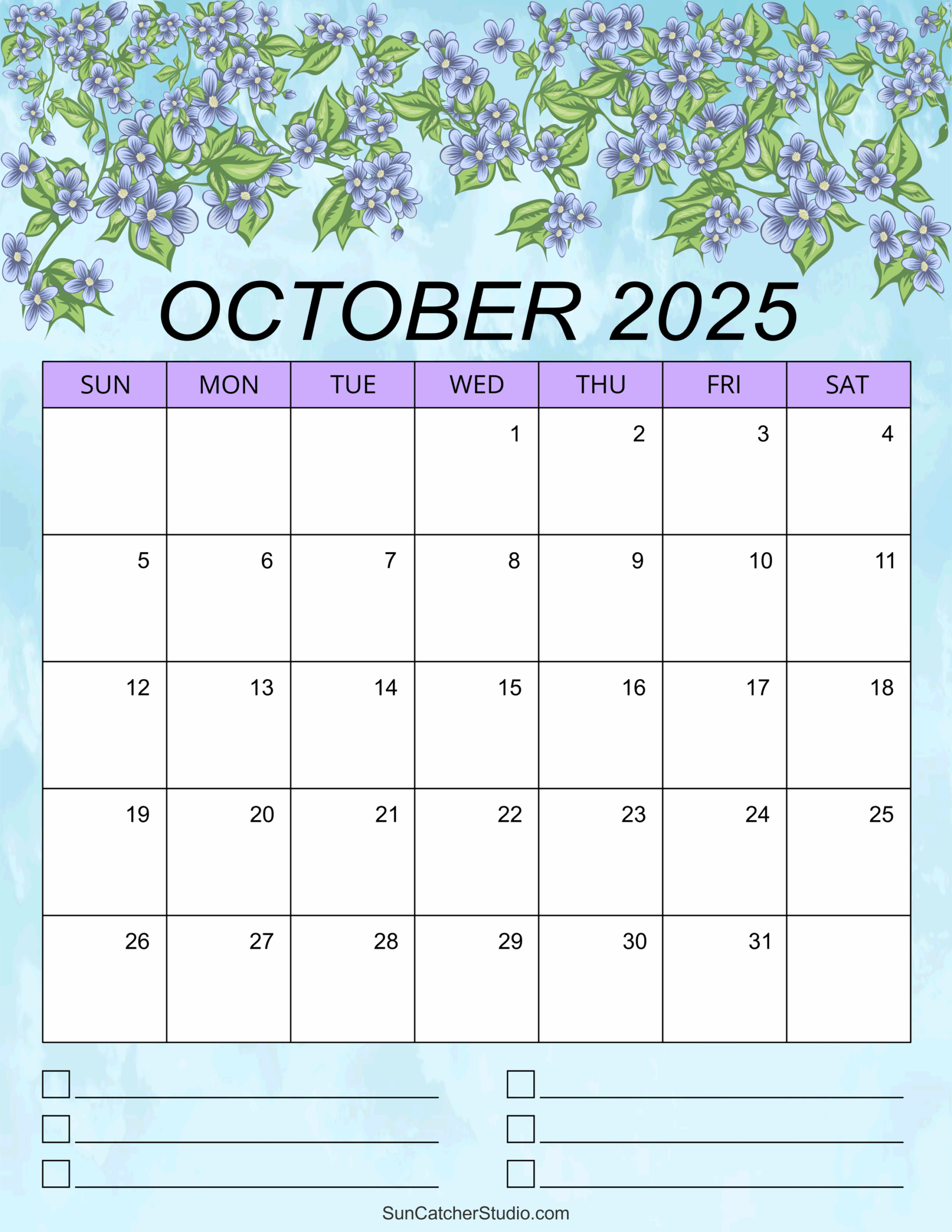 Calendar Events For October 2025