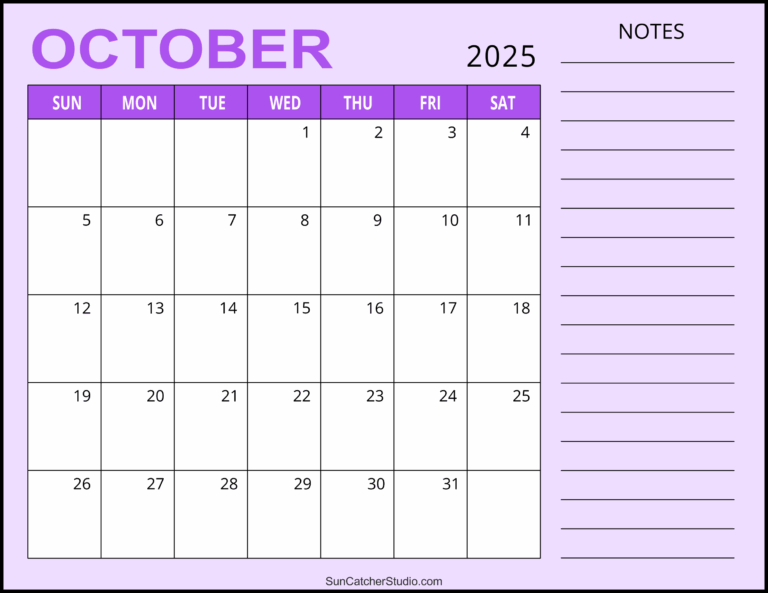October 2025 Calendar Free Printable Free Printables Monograms Design Tools Patterns U0026 DIY Projects