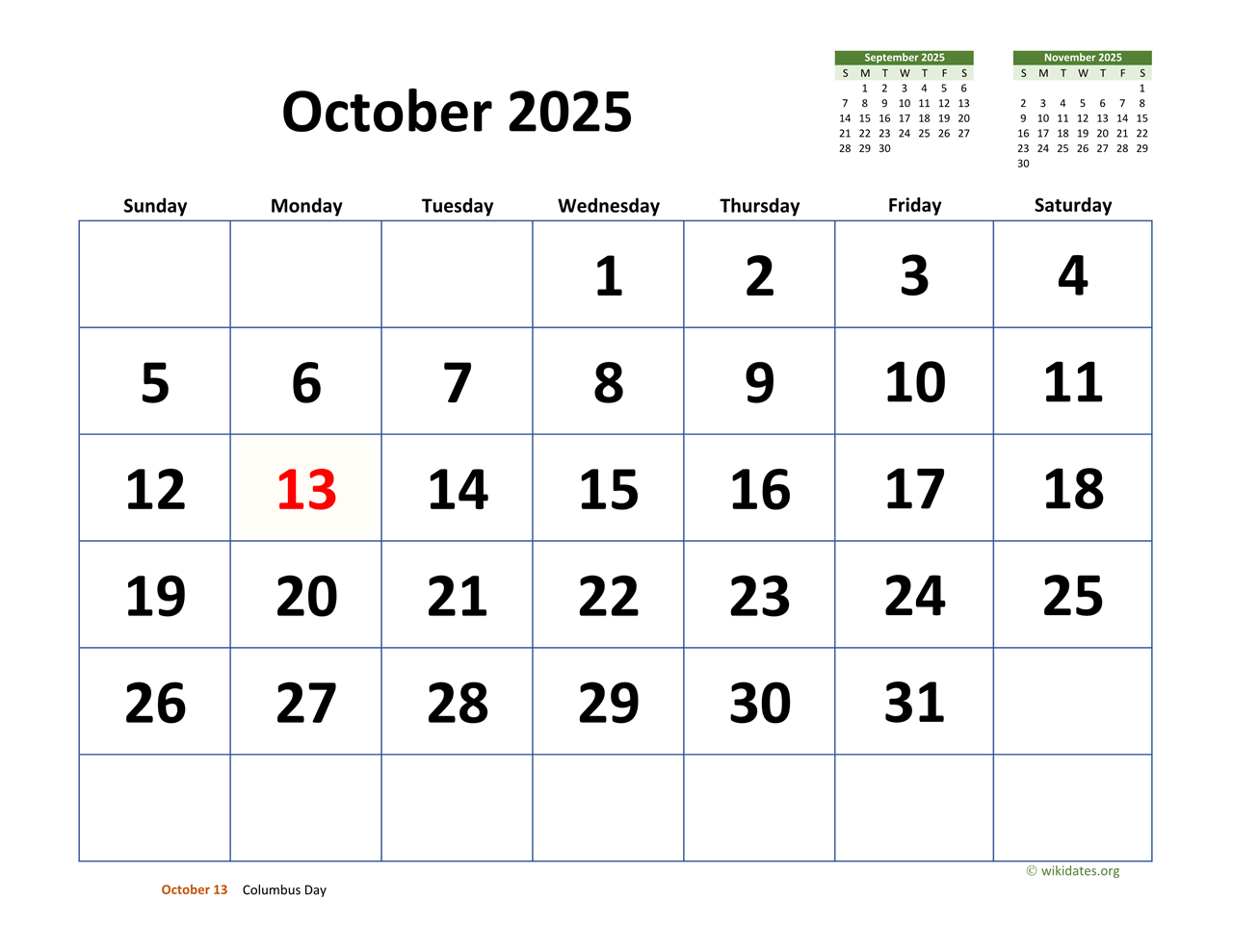 Earnings Calendar October 2025