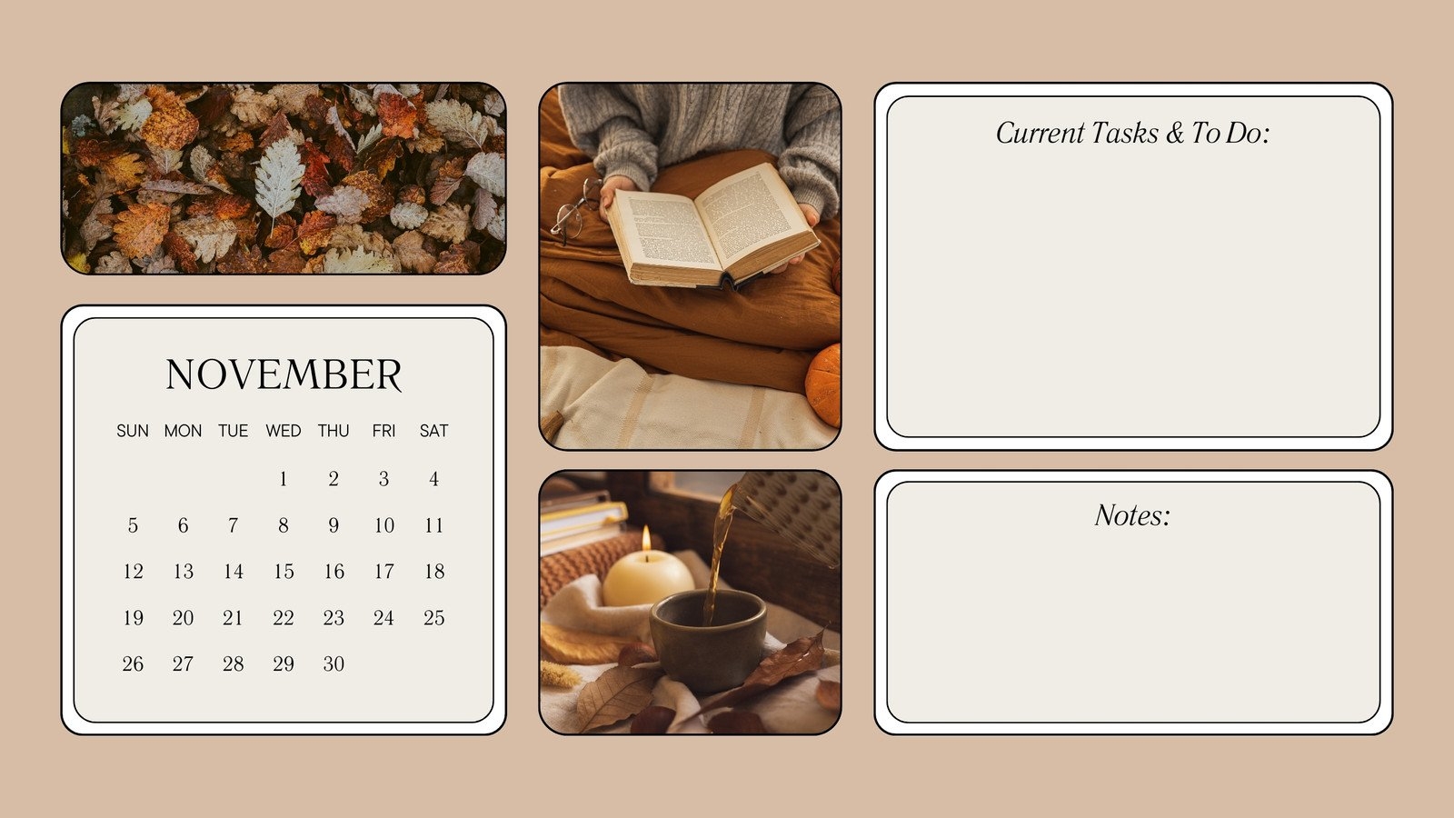 Page 4 Free Customizable Autumn Desktop Wallpaper Templates Canva