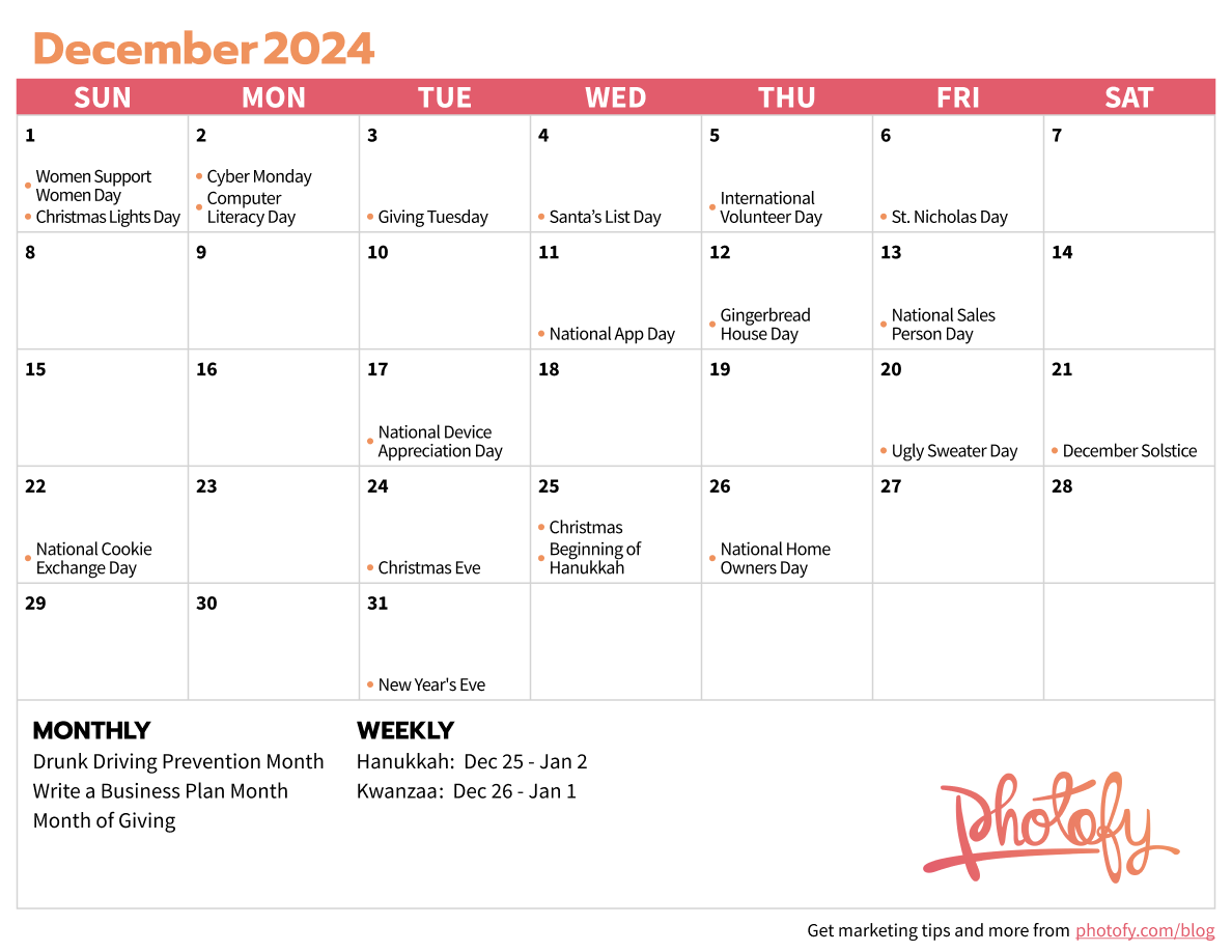 Social Media Calendar July 2025
