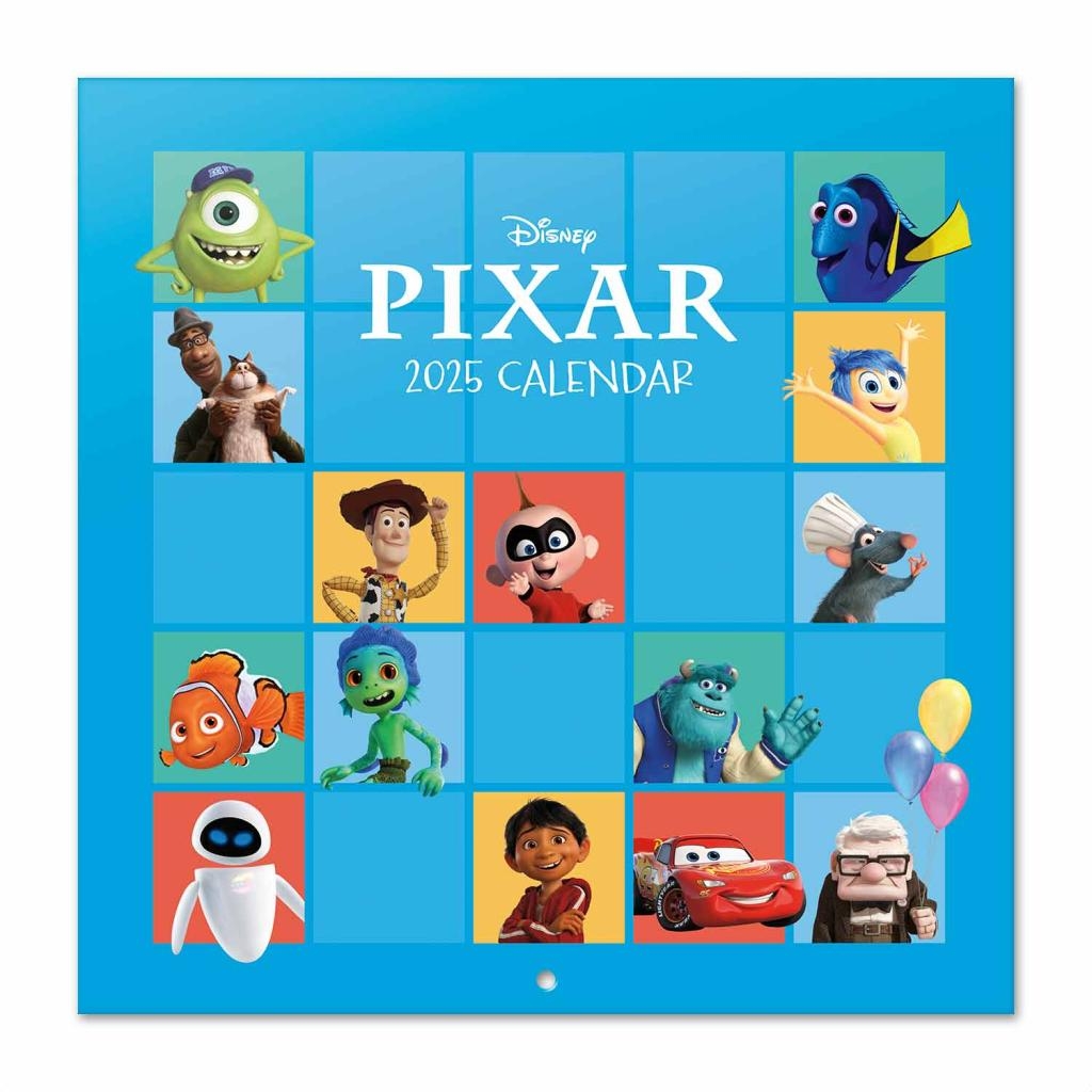 PIXAR Movies Wall Calendar 2025 ShopForGeek Calendar 