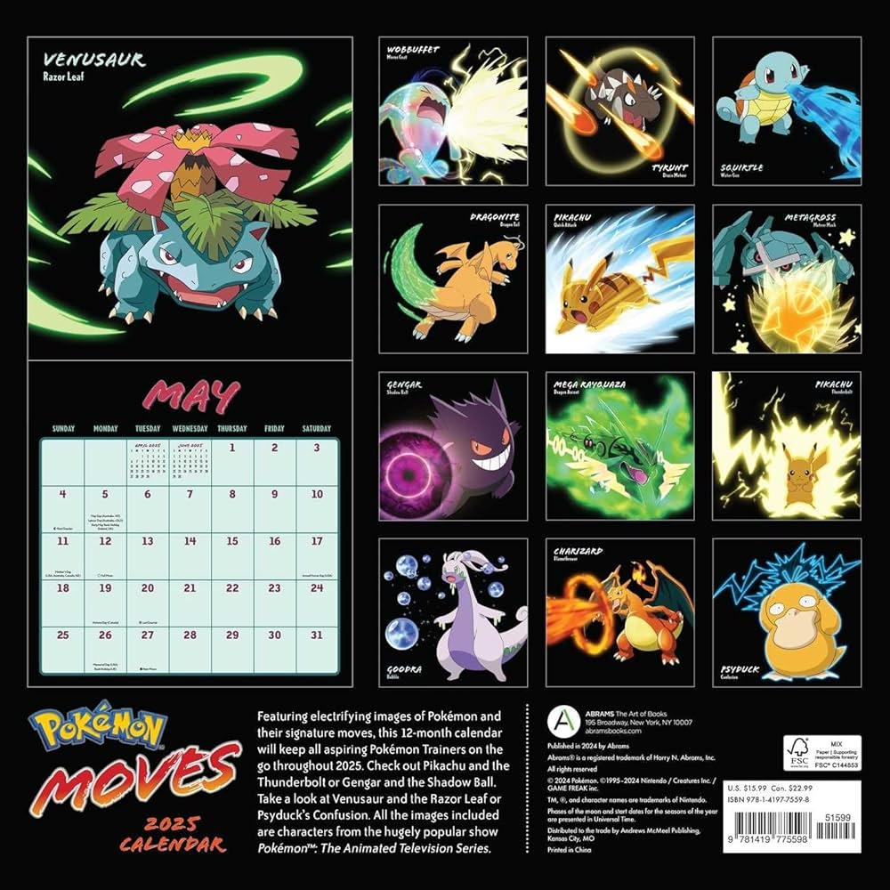 Pokemon Go Calendar December 2025