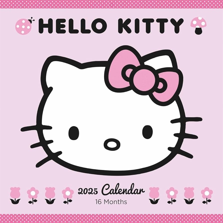 Pyramid International Hello Kitty 2025 Calendar Adorable Kitty Art Premium Collector s Edition 16 Month Planner Gift For Hello Kitty Fan Amazon co uk Stationery U0026 Office Supplies