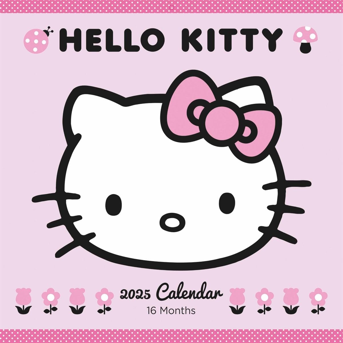 Pyramid International Hello Kitty Calendar 2025 Adorable Kitty Art Collector s Edition 16 Month Planner Gift For Hello Kitty Fans Amazon be Office Products