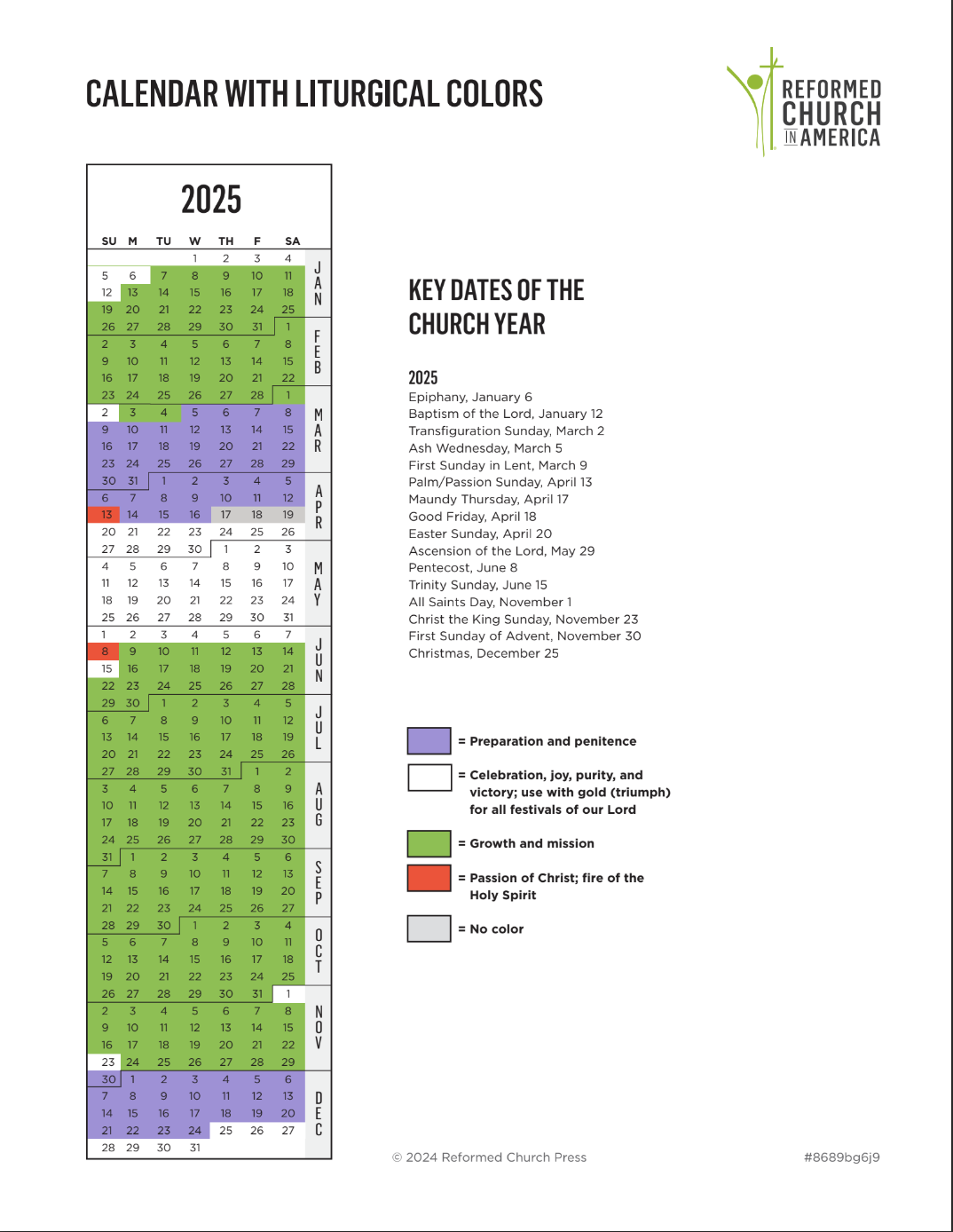 Catholic Calendar For October 2025