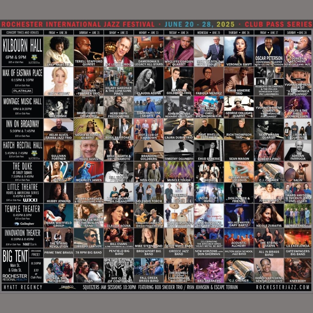 Nyc Jazz Calendar July 2025
