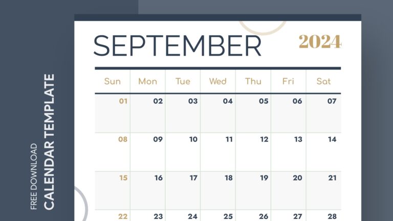 September 2025 Calendar Free Google Docs Template Gdoc io