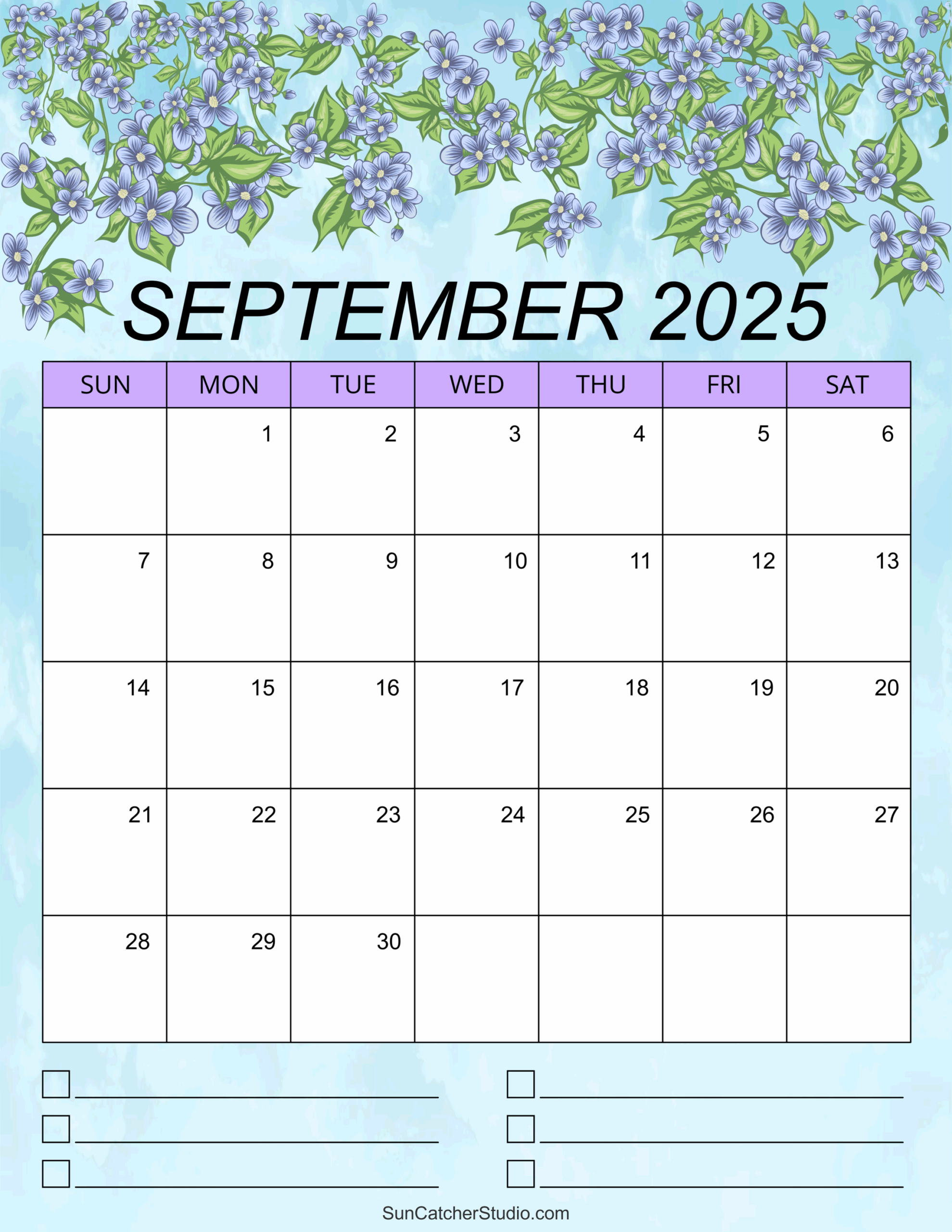 Free Printable Calendar September 2025 Pdf Word