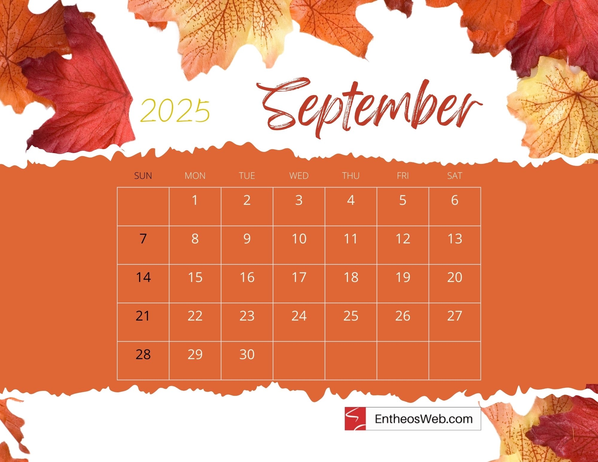 Desktop Wallpaper Calendar September 2025