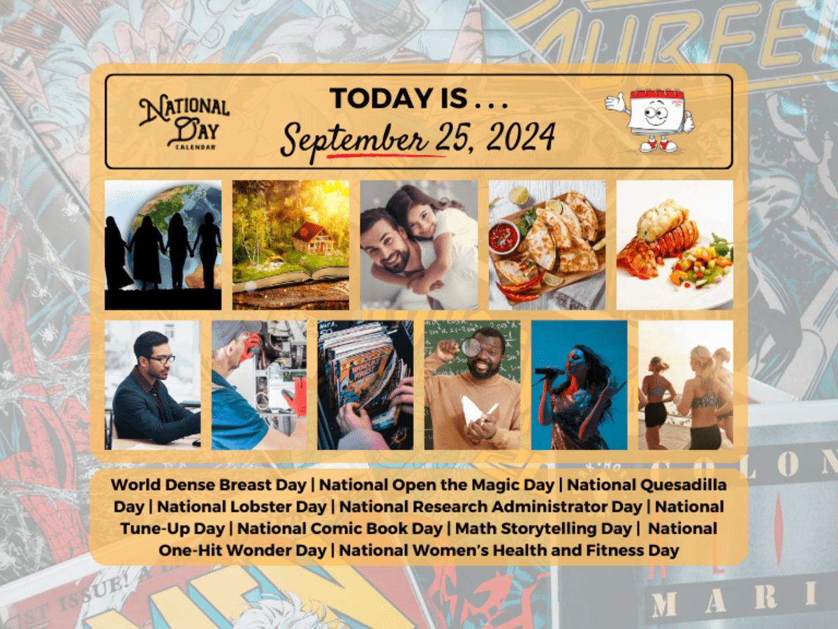 SEPTEMBER 25 2024 ON THE NATIONAL DAY CALENDAR National Day 