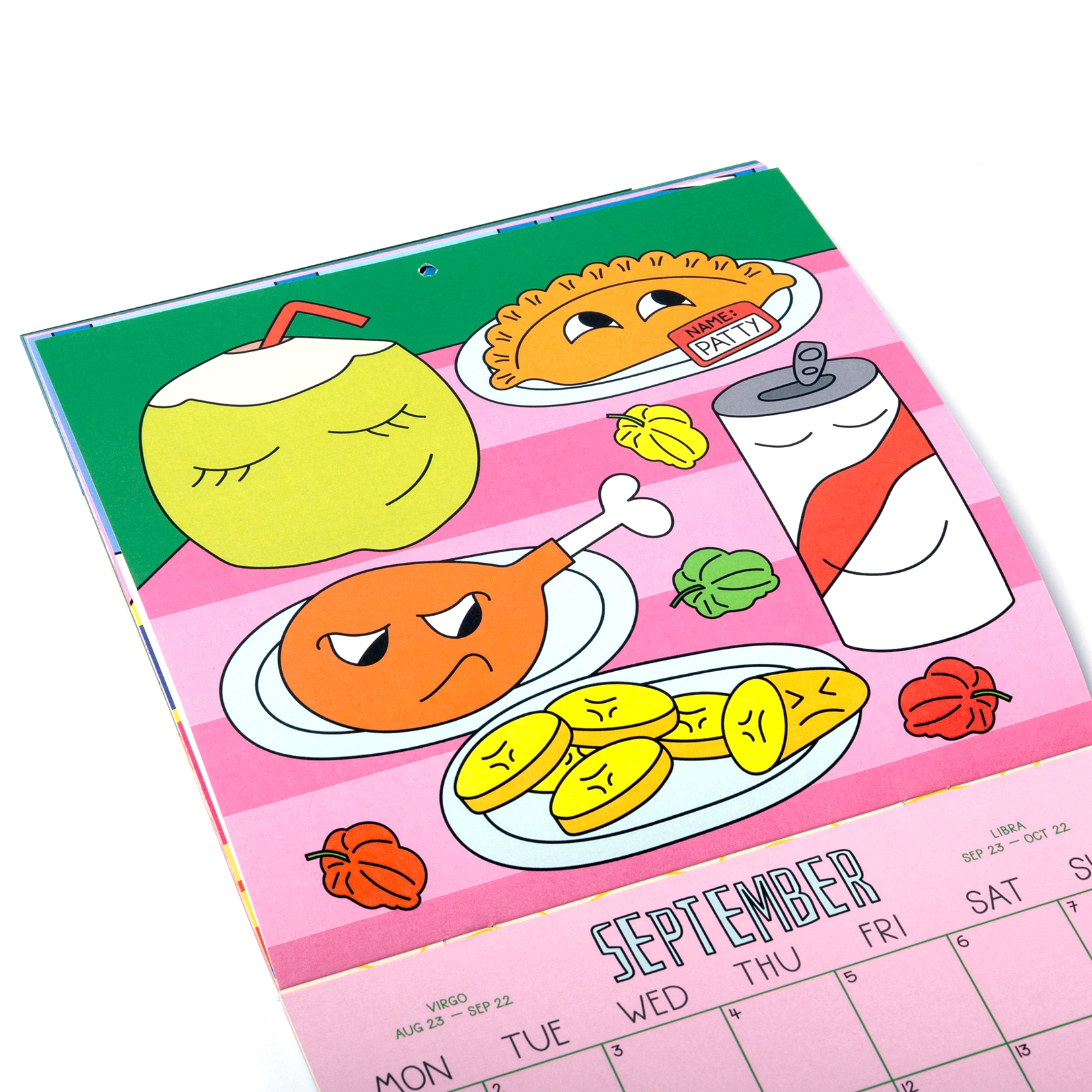 Studio Nattu 2025 Food Calendar Hyper Hypo